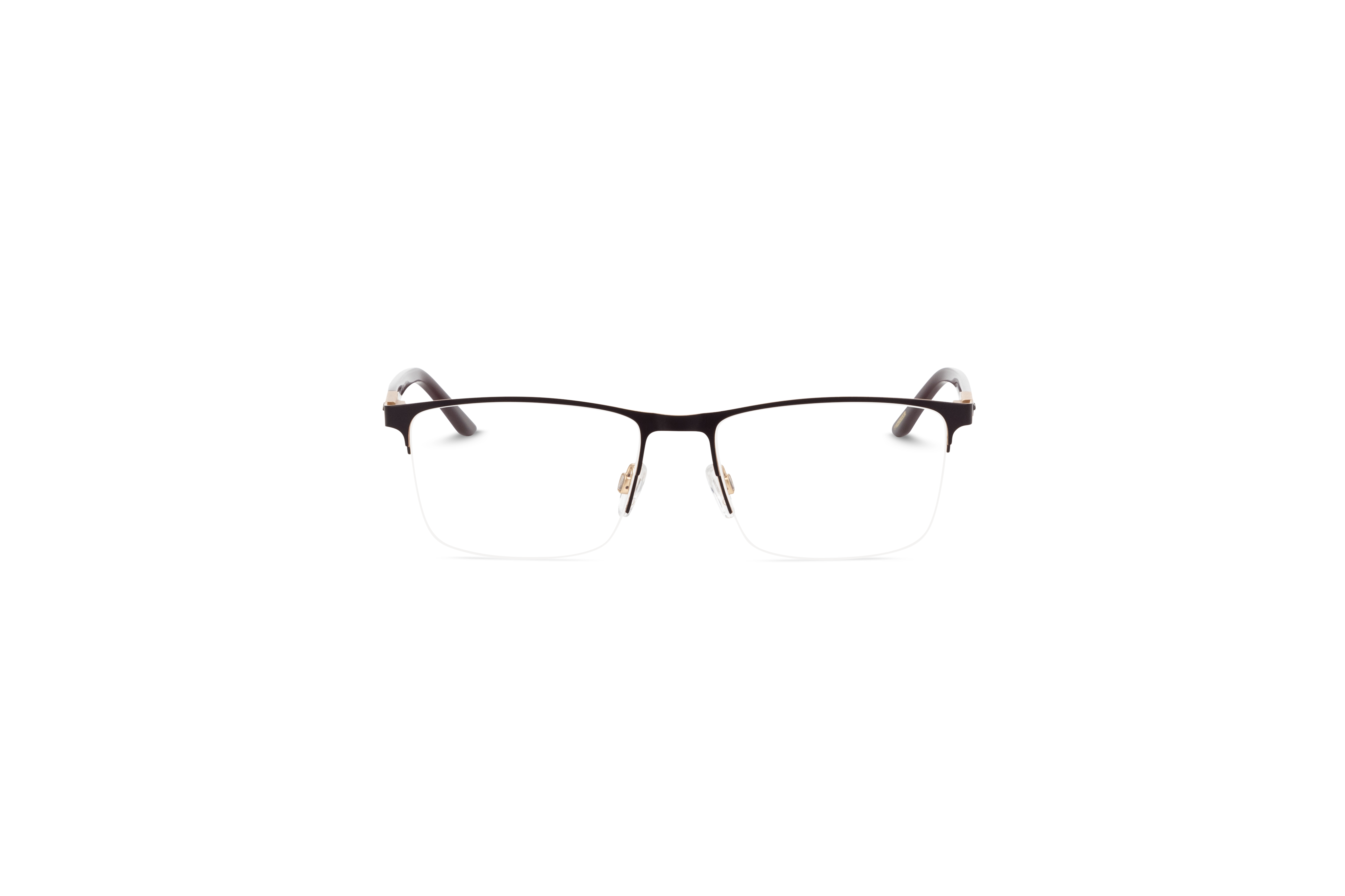 Jaguar 33121 Herren Brille mit und ohne Sehstärke / Braun / rechteckig