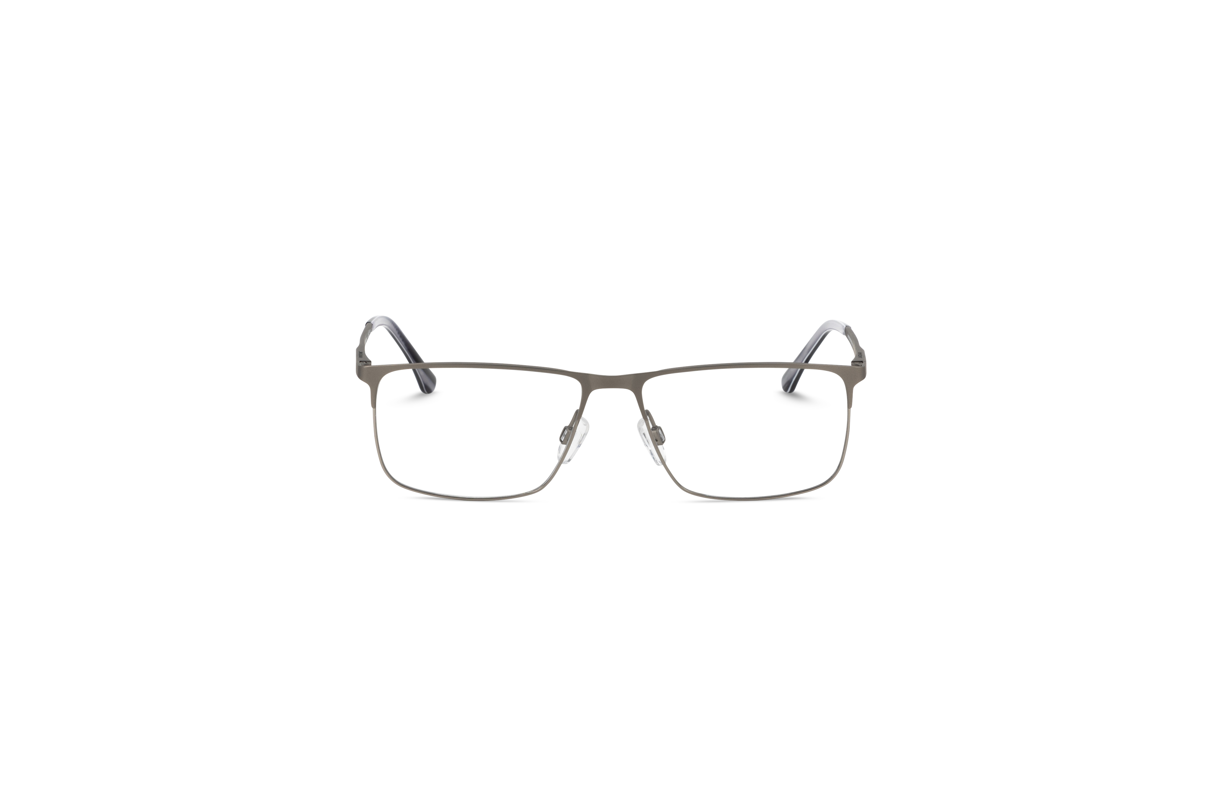 Jaguar 35602 Herren Brille mit und ohne Sehstärke / Silber / rechteckig