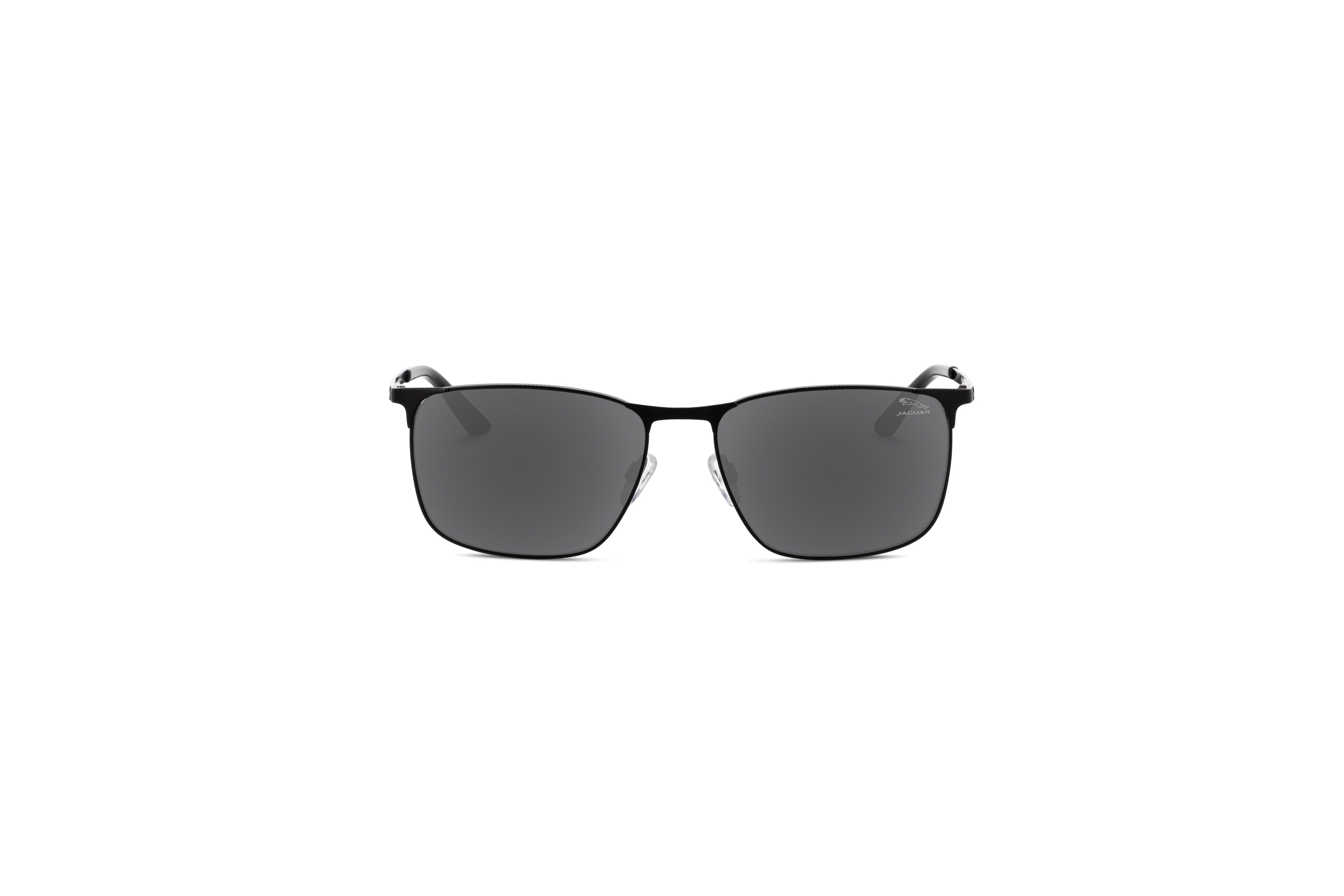 Jaguar 37369 Herren Sonnenbrille mit und ohne Sehstärke / Schwarz / rechteckig