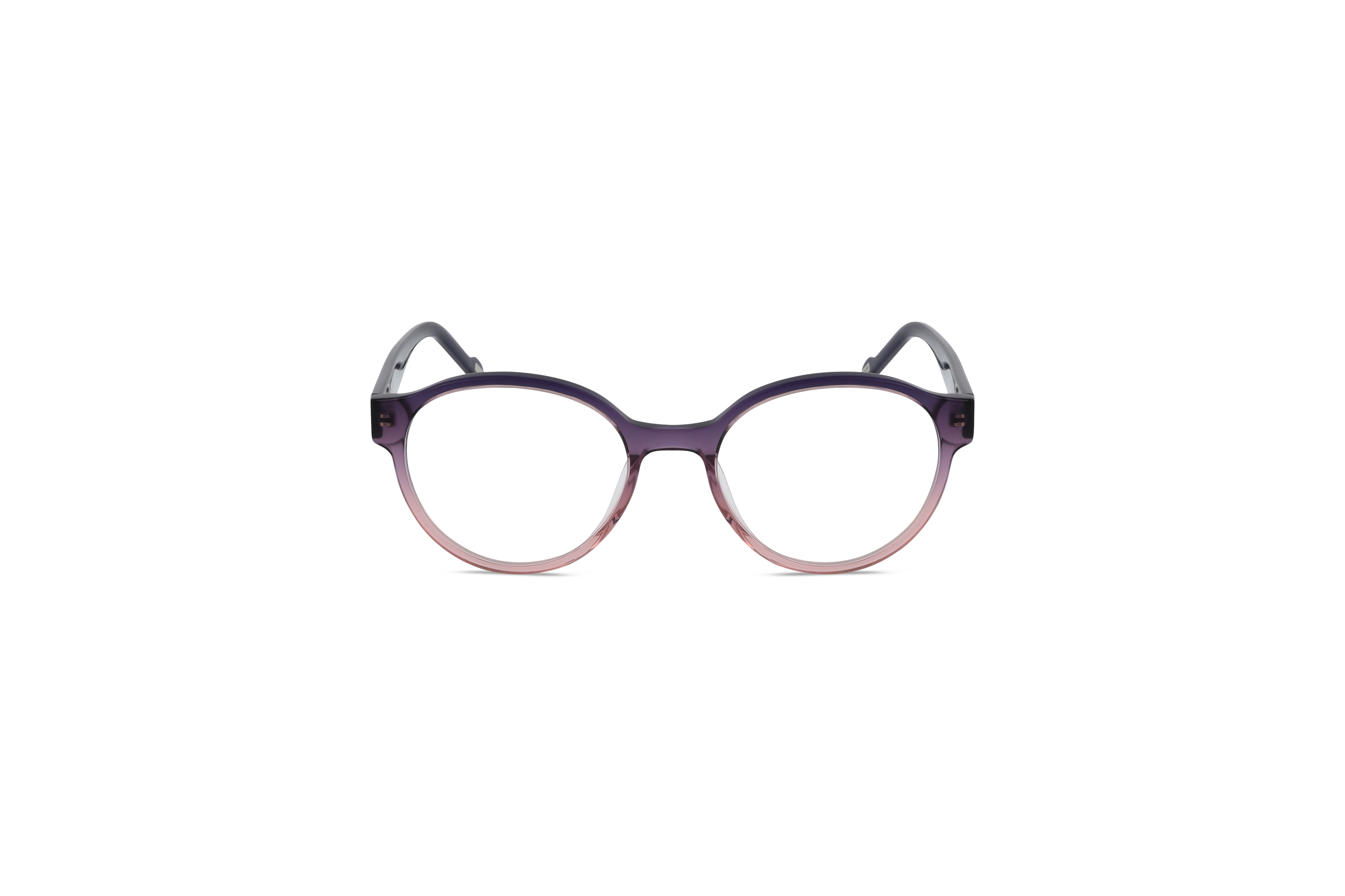 Die Brille JOOP! 81216 in Pink auf weißem Hintergrund in Frontalansicht.