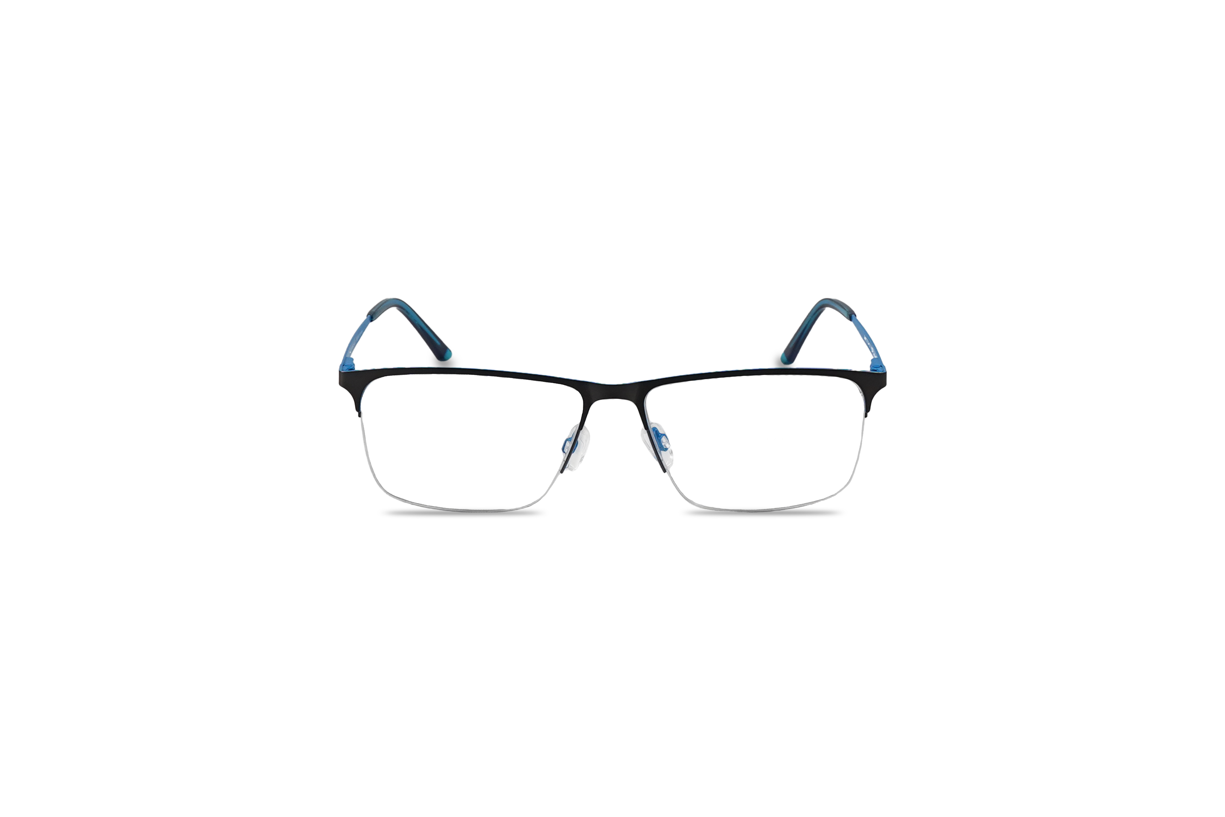 Jaguar 33619 Herren Brille mit und ohne Sehstärke / Silber / rechteckig