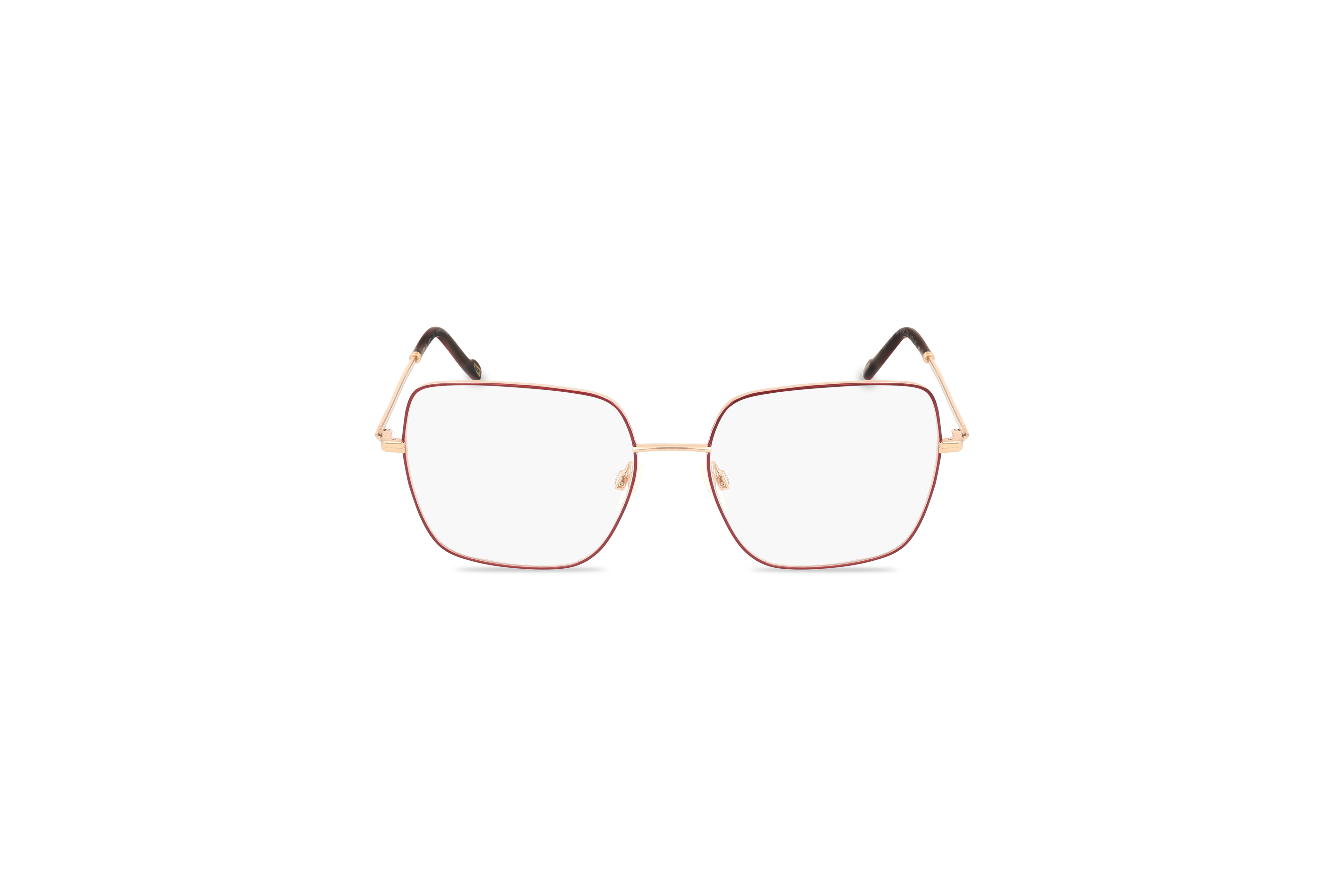 JOOP! 83342 Damen Brille mit und ohne Sehstärke / Rot / rechteckig
