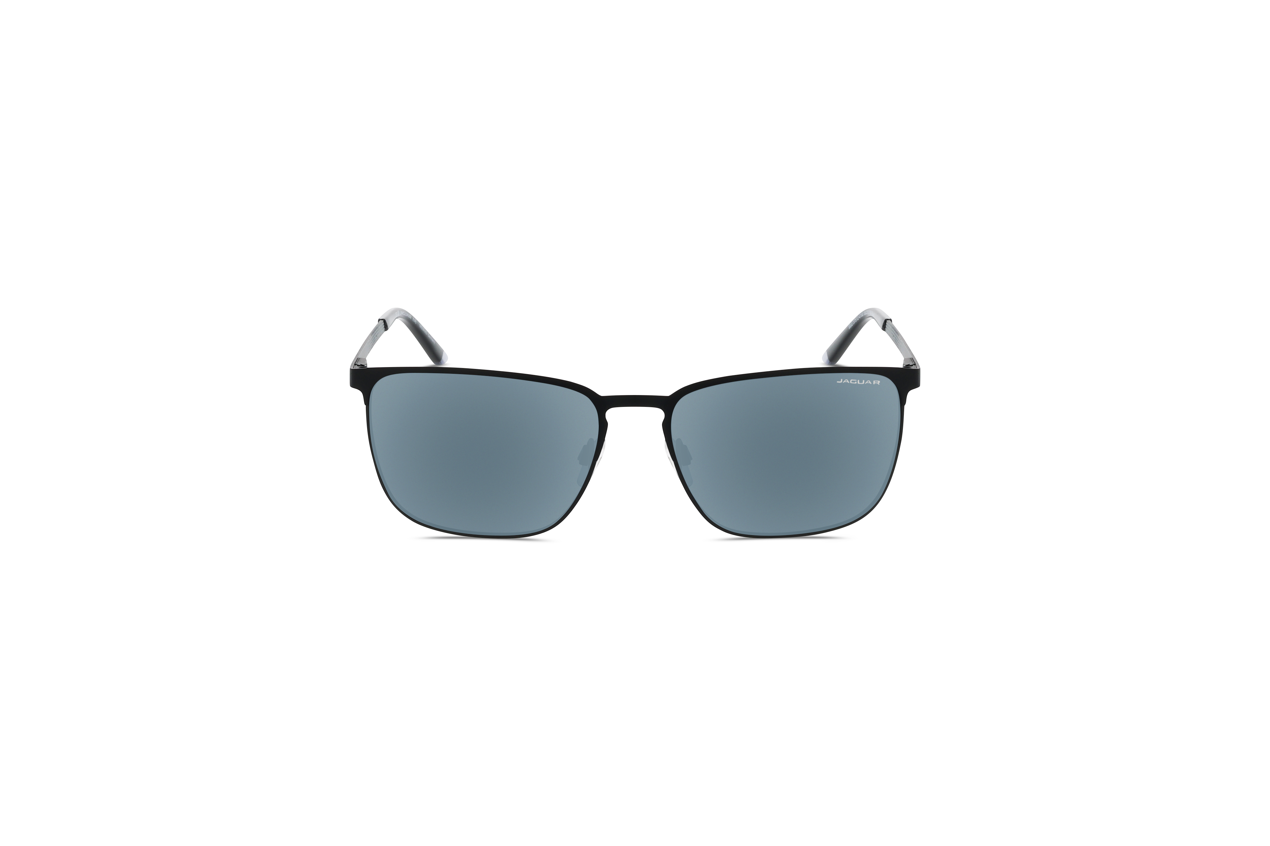 Jaguar 37512 Herren Sonnenbrille mit und ohne Sehstärke / Schwarz / rechteckig