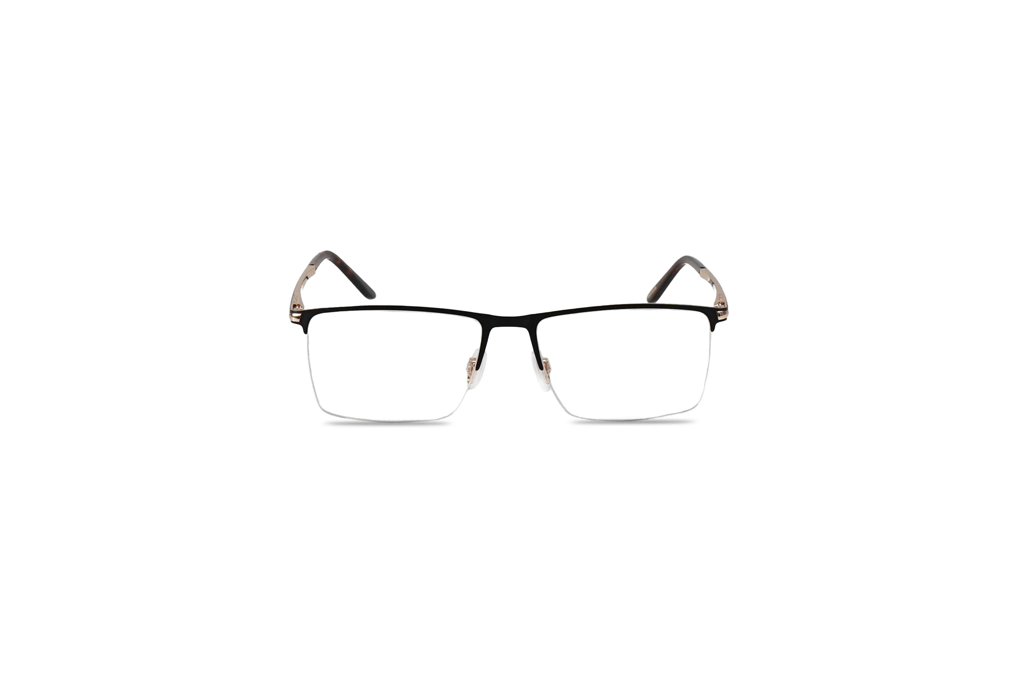 Jaguar 33127 Herren Brille mit und ohne Sehstärke / Schwarz / rechteckig