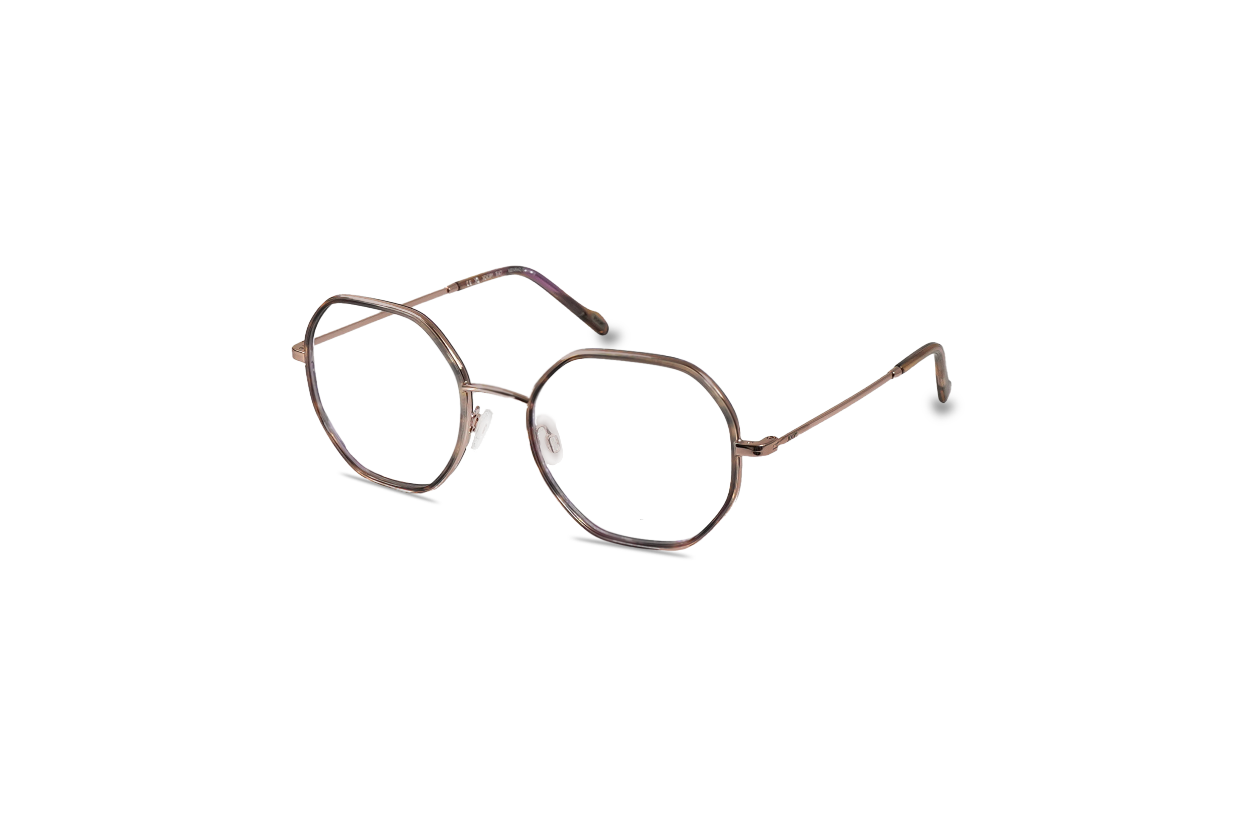 45° Ansicht der Brille JOOP! JOOP! 83350 in Mehrfarbig auf weißem Hintergrund.
