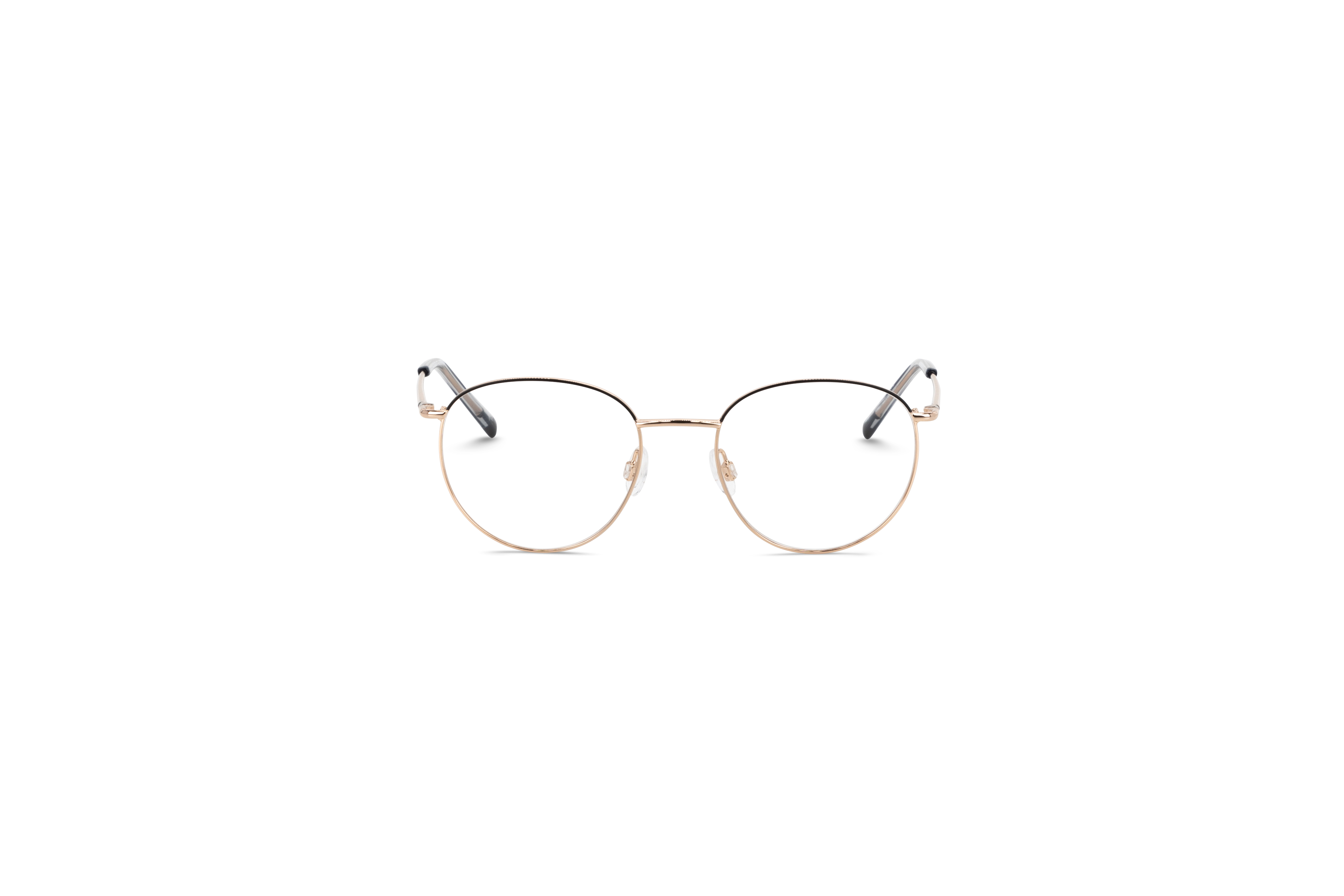 Humphrey's 582327 Damen Brille mit und ohne Sehstärke / Rosegold / oval