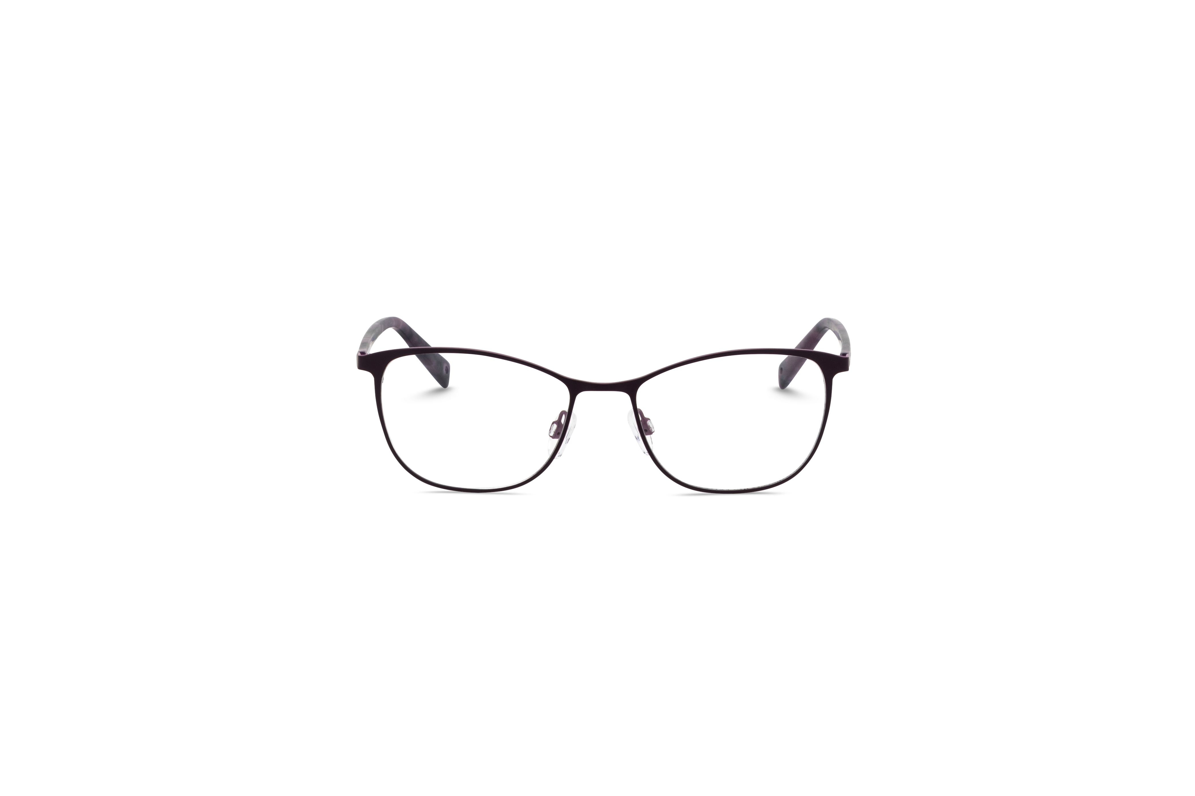 Brendel 902405 Damen Brille mit und ohne Sehstärke / Violett / rechteckig