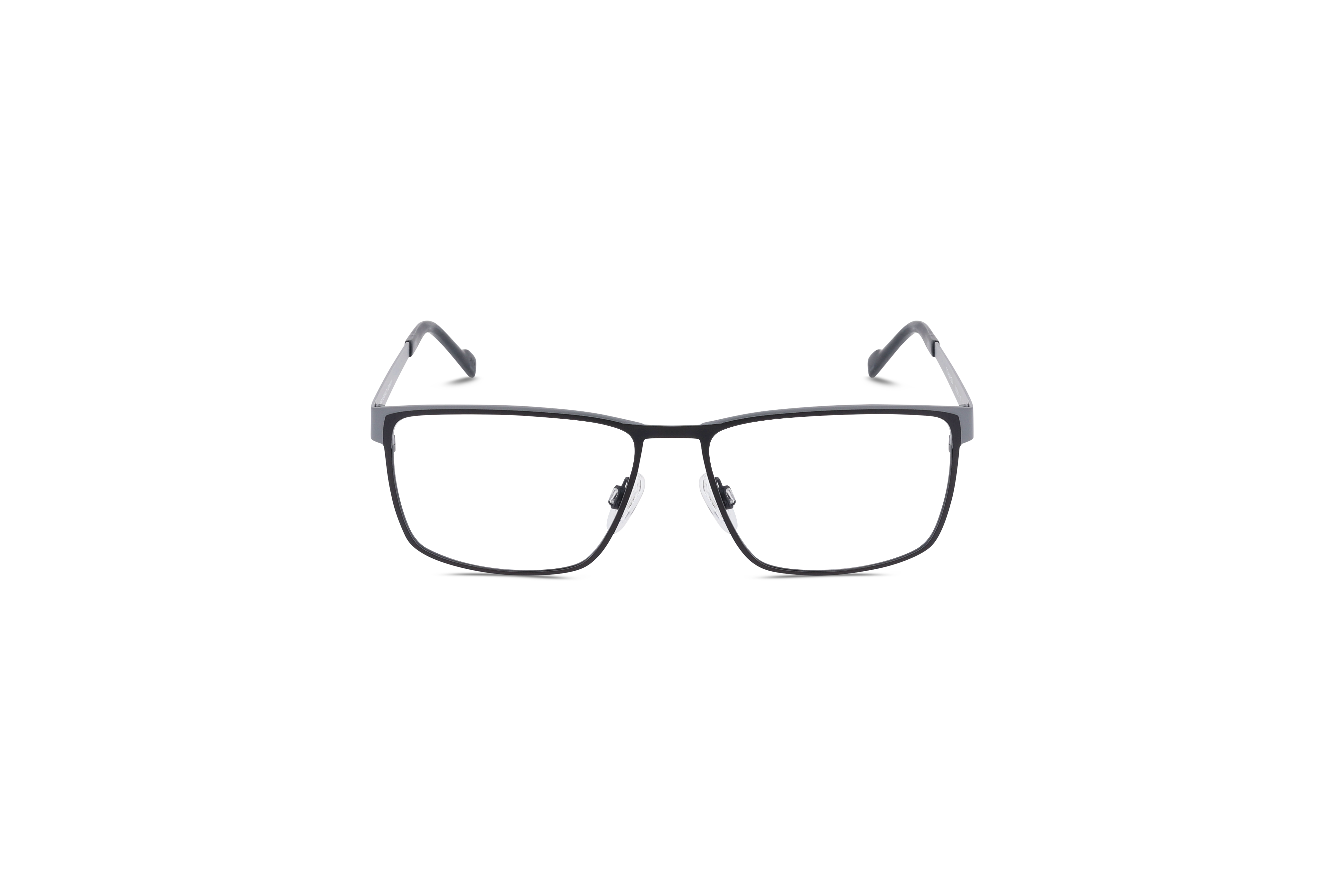 Titanflex 820962 Herren Brille mit und ohne Sehstärke / Grau / rechteckig