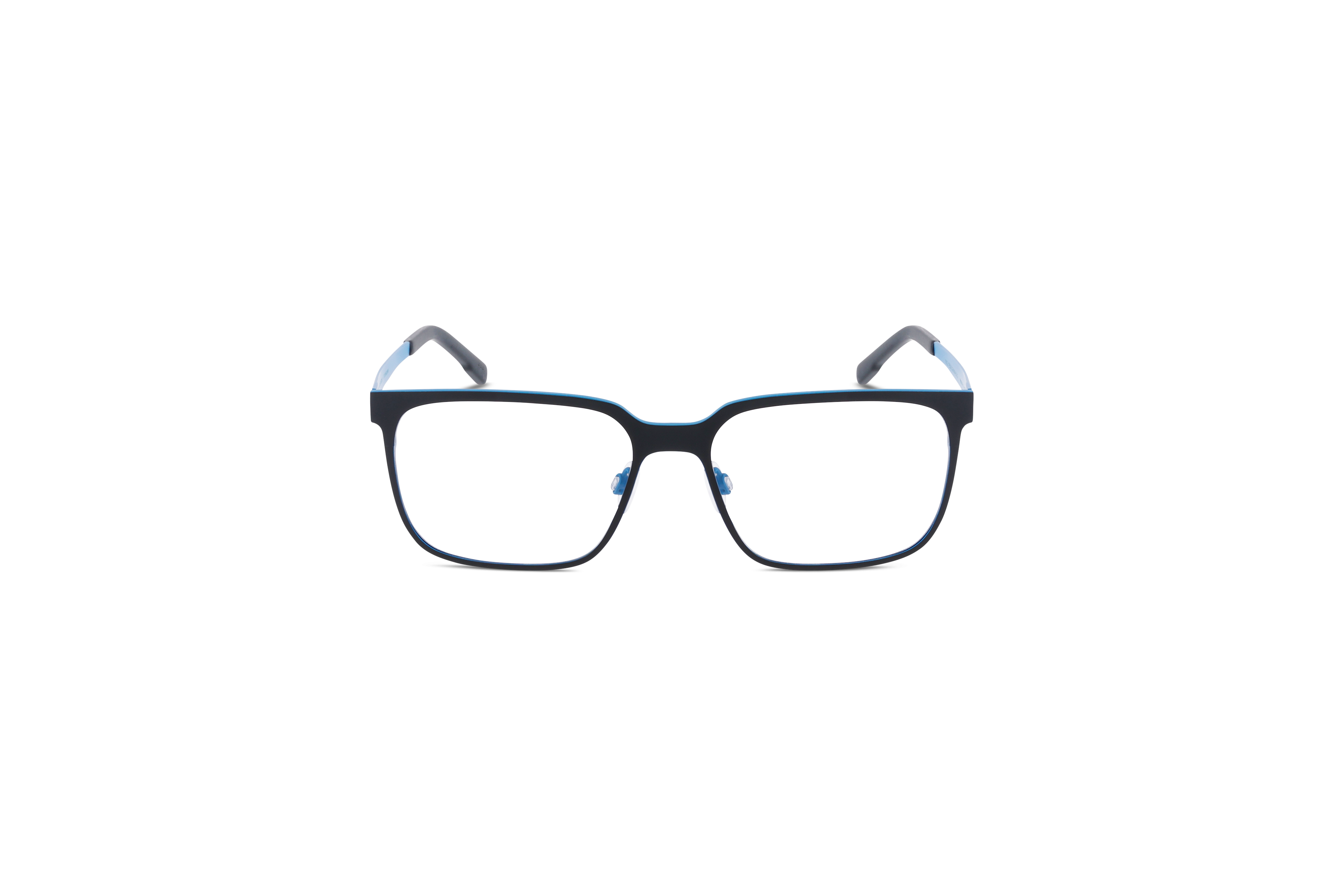 Die Brille Jos. Eschenbach 981096 in Schwarz auf weißem Hintergrund in Frontalansicht.