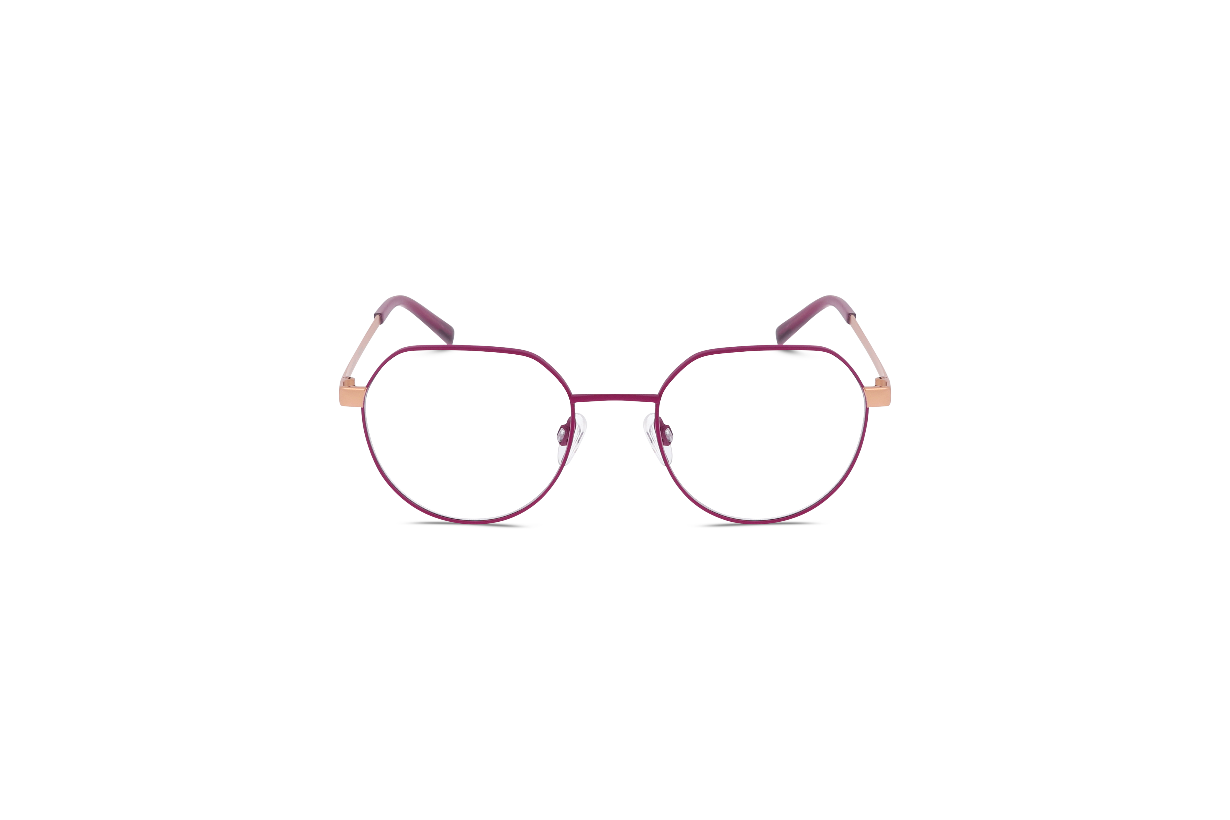 Jos. Eschenbach 981081 Unisex Brille mit und ohne Sehstärke / Violett / oval