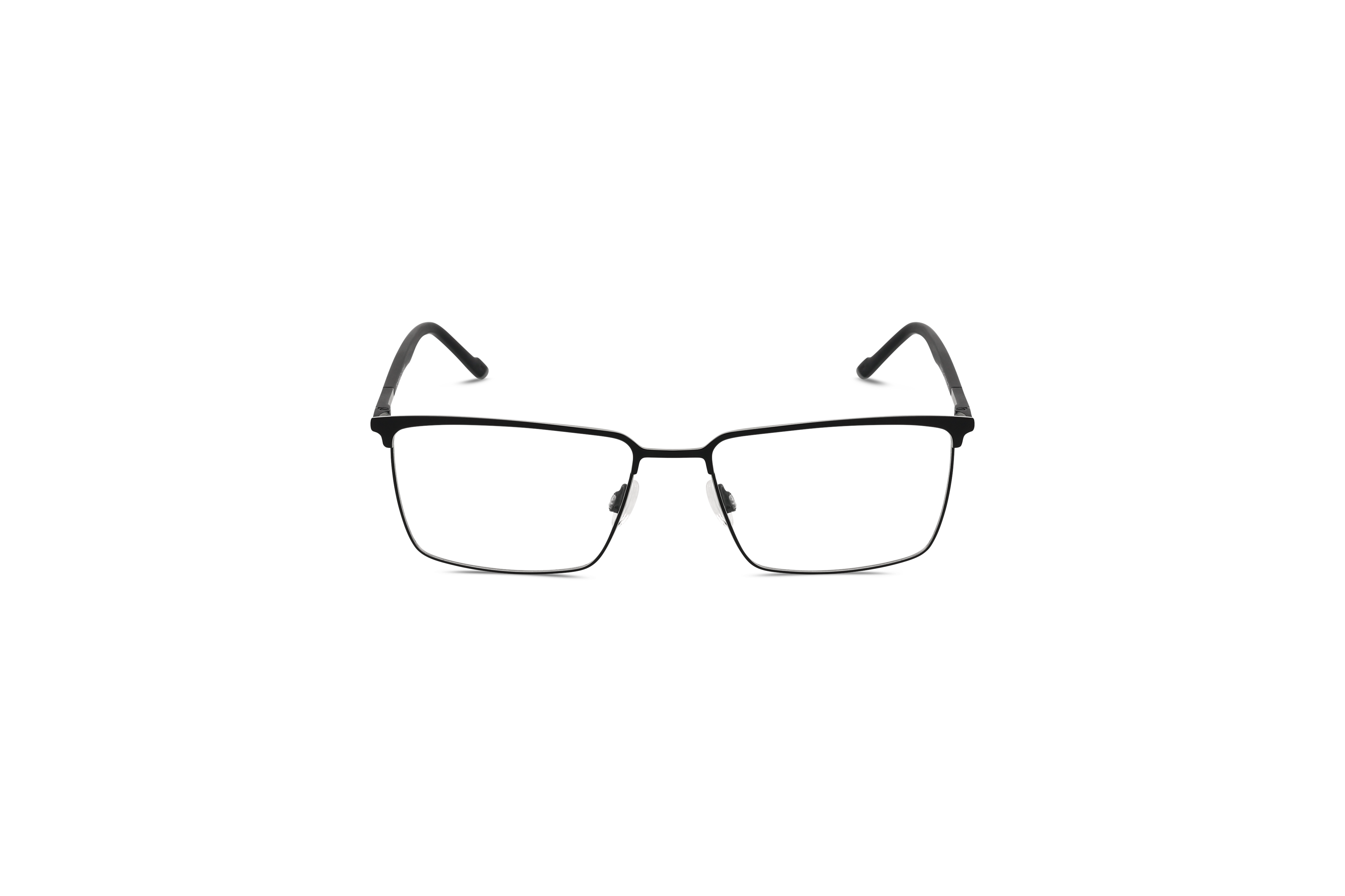 Humphrey's 582388 Herren Brille mit und ohne Sehstärke / Schwarz / rechteckig