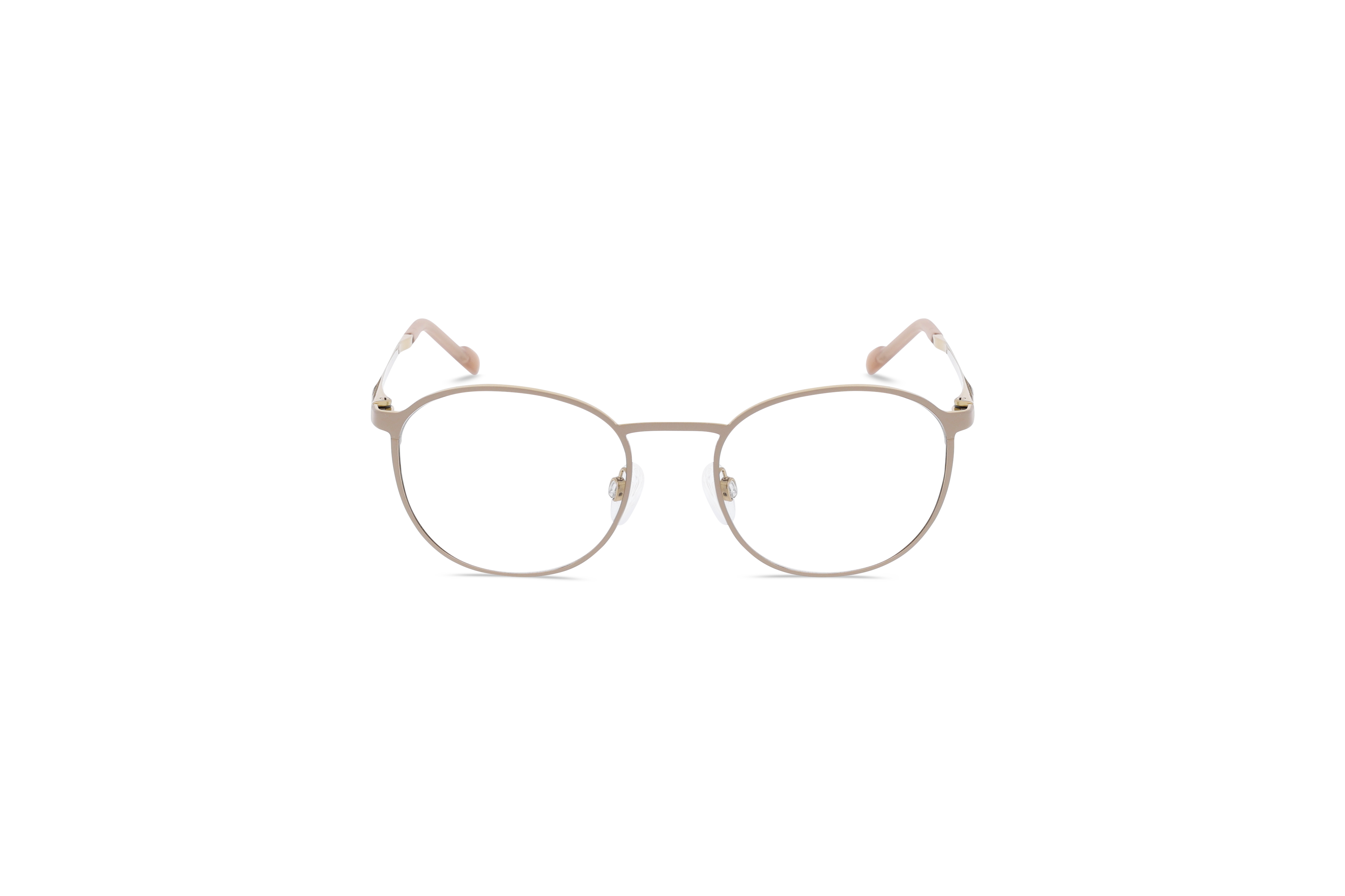 Titanflex 820976 Herren Brille mit und ohne Sehstärke / Beige / oval