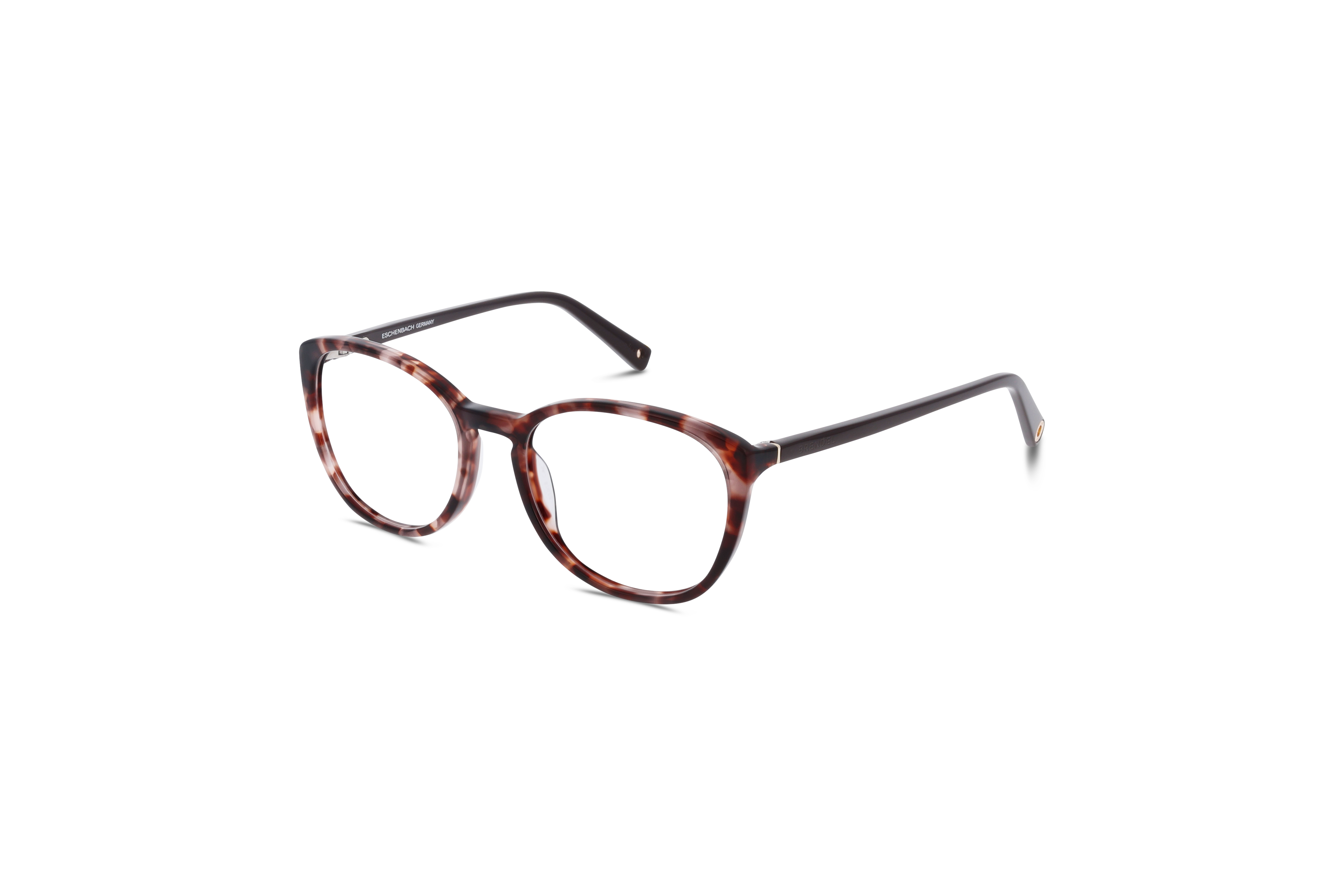 45° Ansicht der Brille Brendel 903200 in Havanna auf weißem Hintergrund.