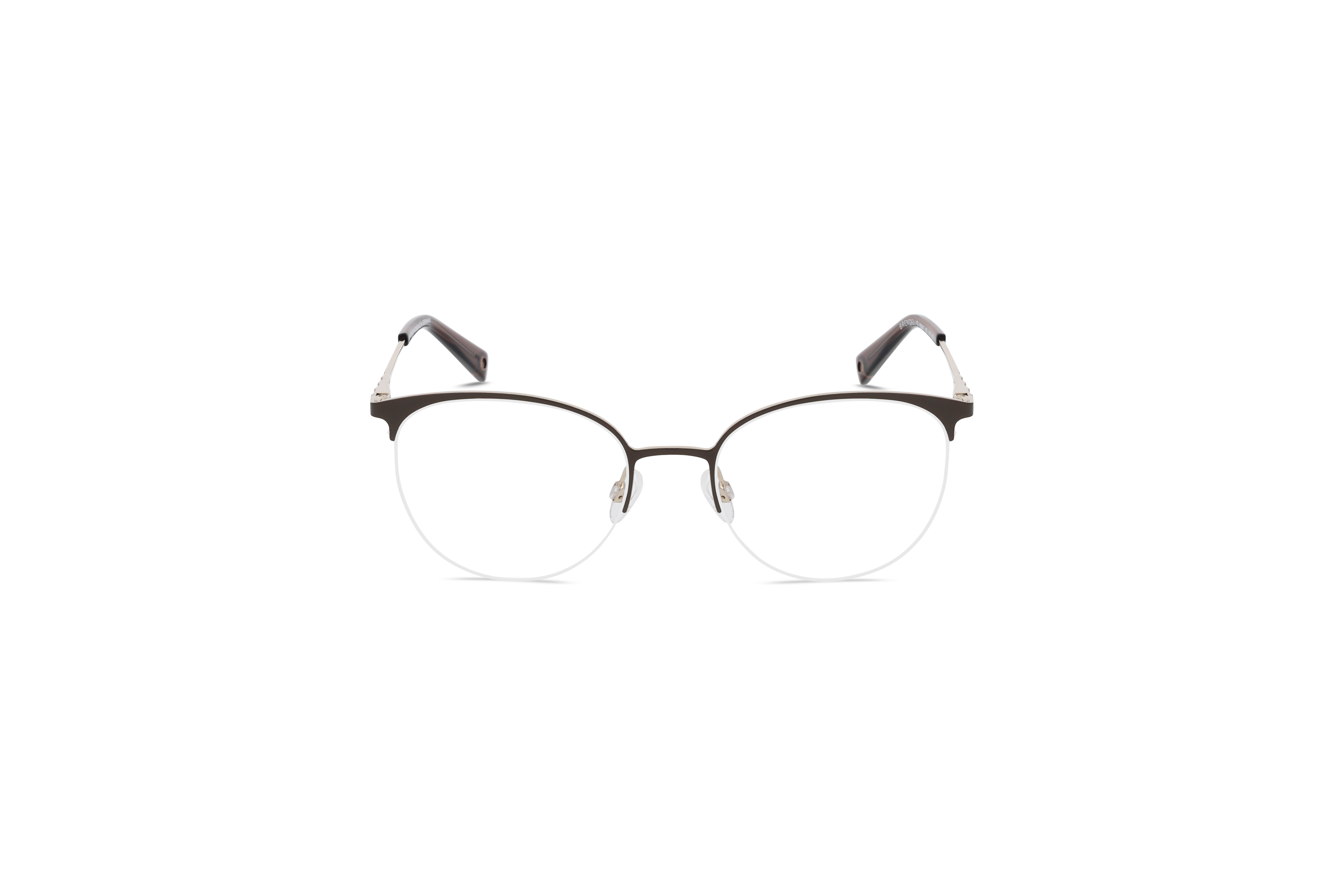Brendel 902447 Damen Brille mit und ohne Sehstärke / Braun / oval