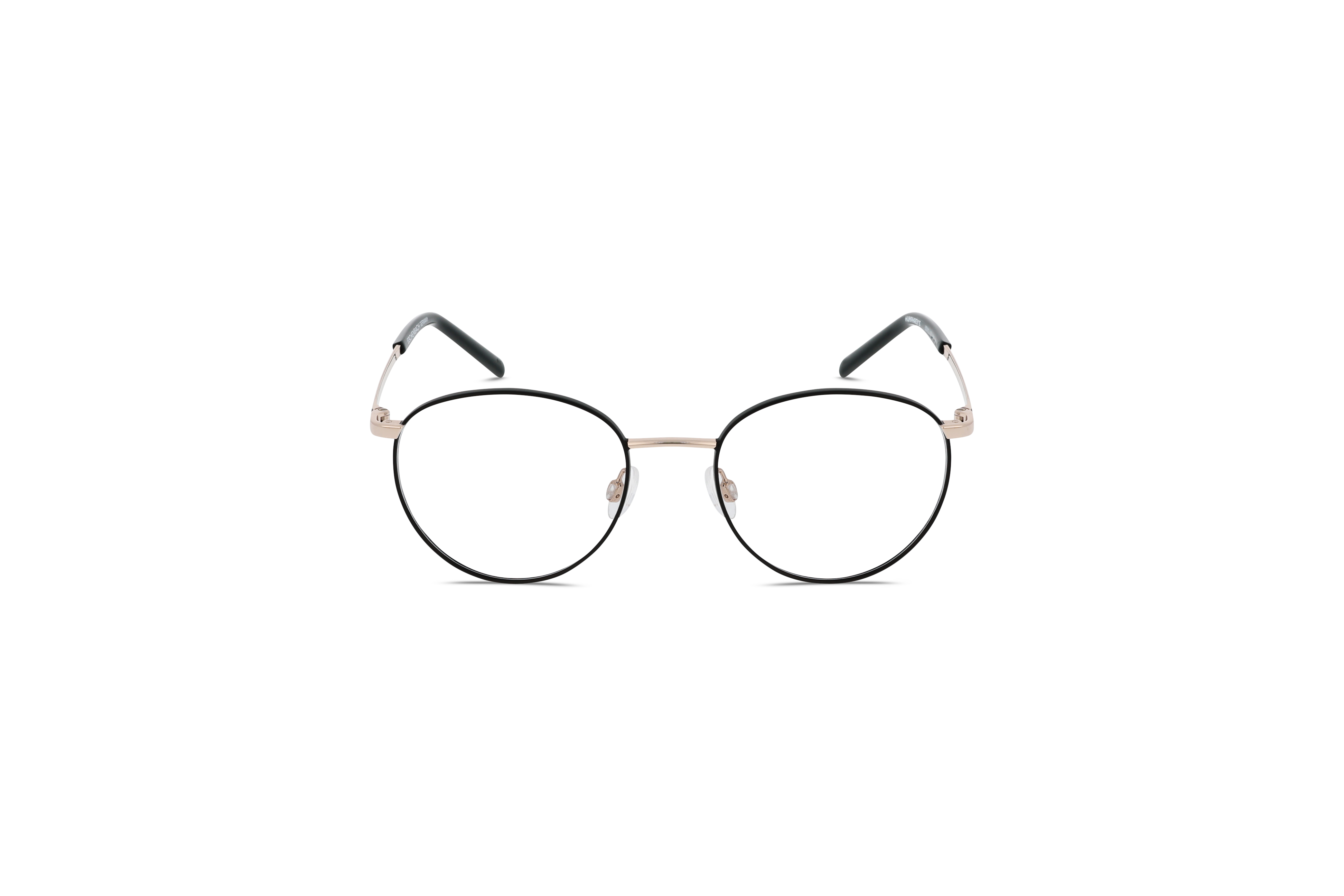 Humphrey's 582411 Unisex Brille mit und ohne Sehstärke / Schwarz / oval
