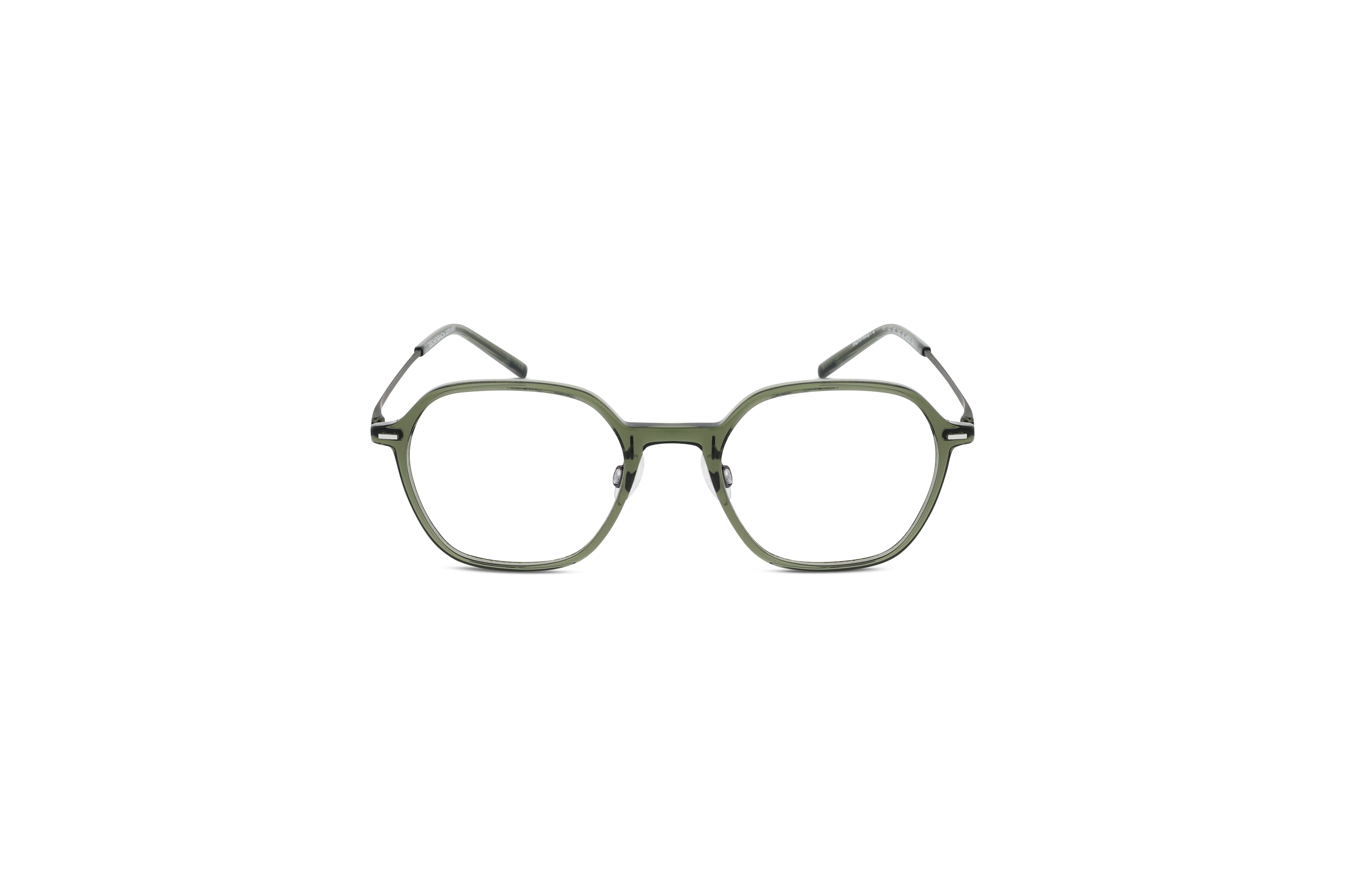 Humphrey's 581152 Unisex Brille mit und ohne Sehstärke / Transparent / rechteckig
