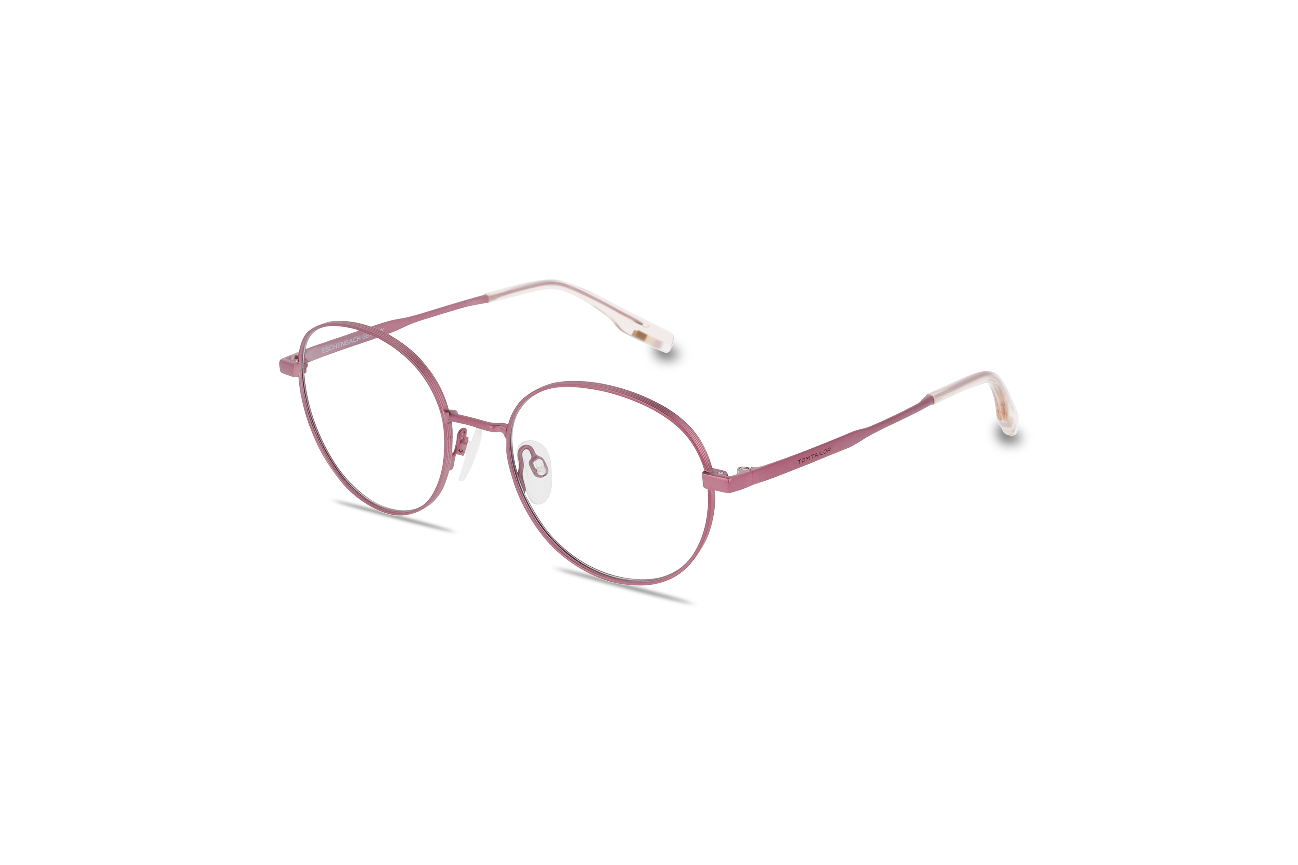 45° Ansicht der Brille Tom Tailor 672009 in Violett auf weißem Hintergrund.