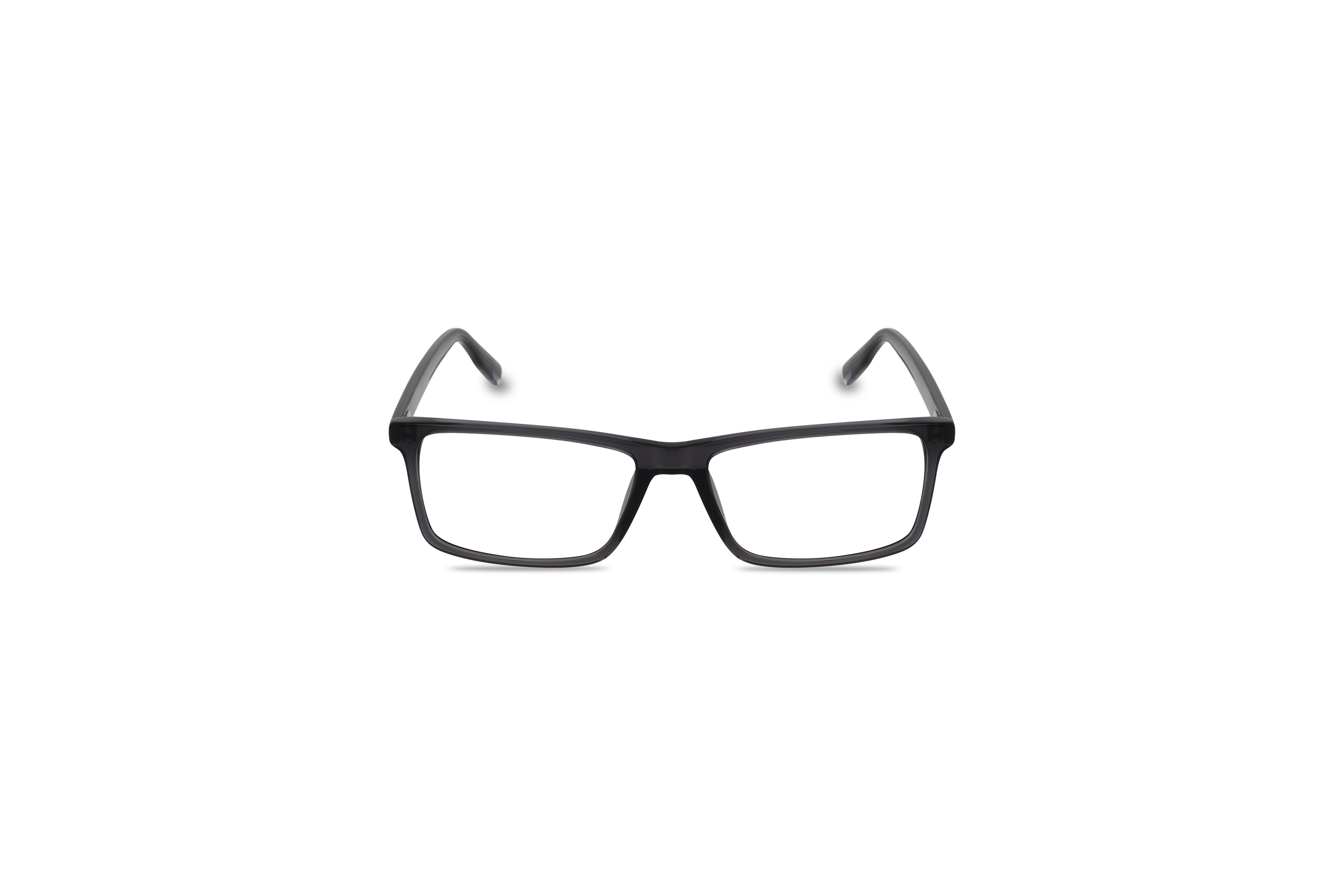 Die Brille Tom Tailor 673003 in Schwarz auf weißem Hintergrund in Frontalansicht.