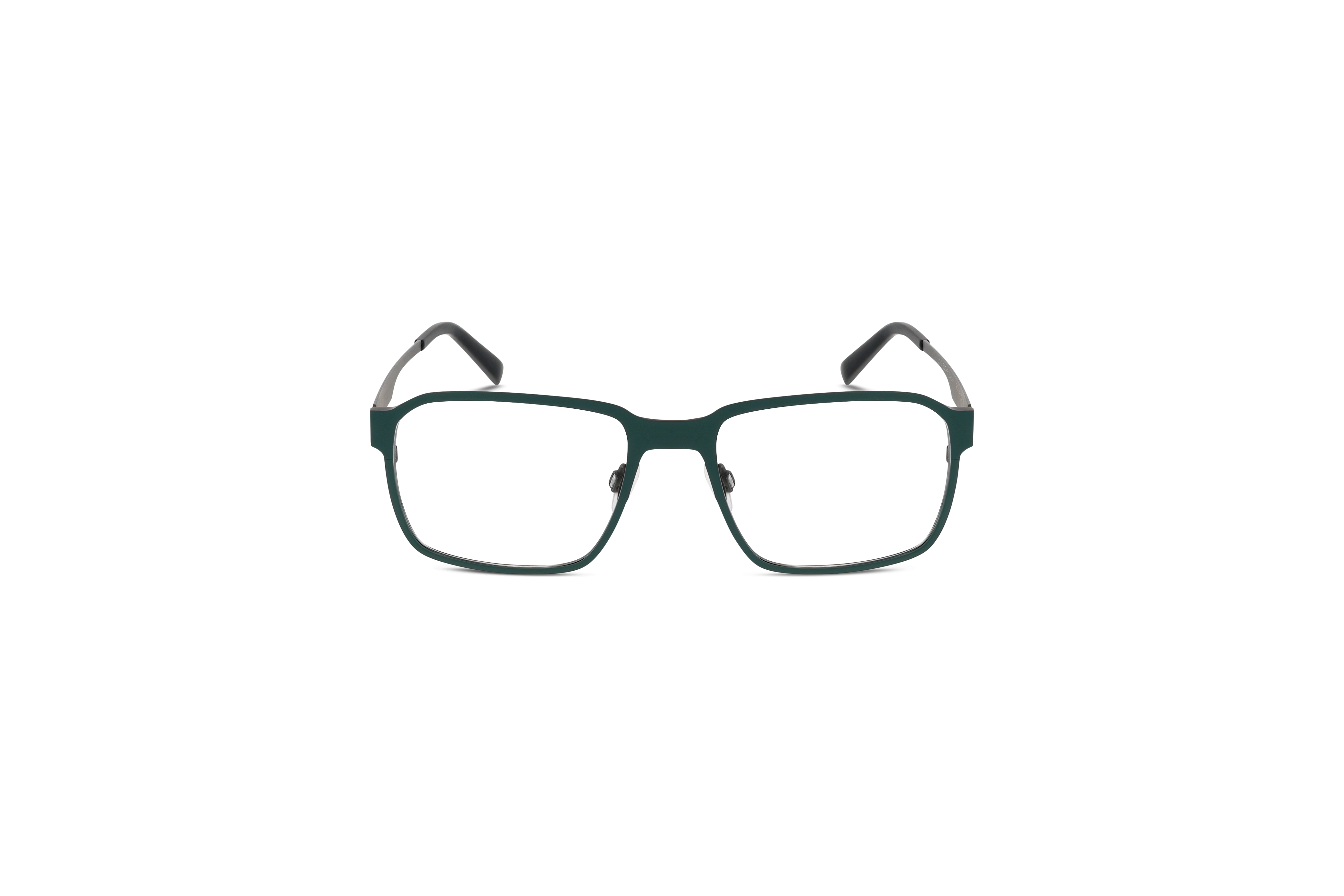 Die Brille Jos. Eschenbach 980006 in Grün auf weißem Hintergrund in Frontalansicht.