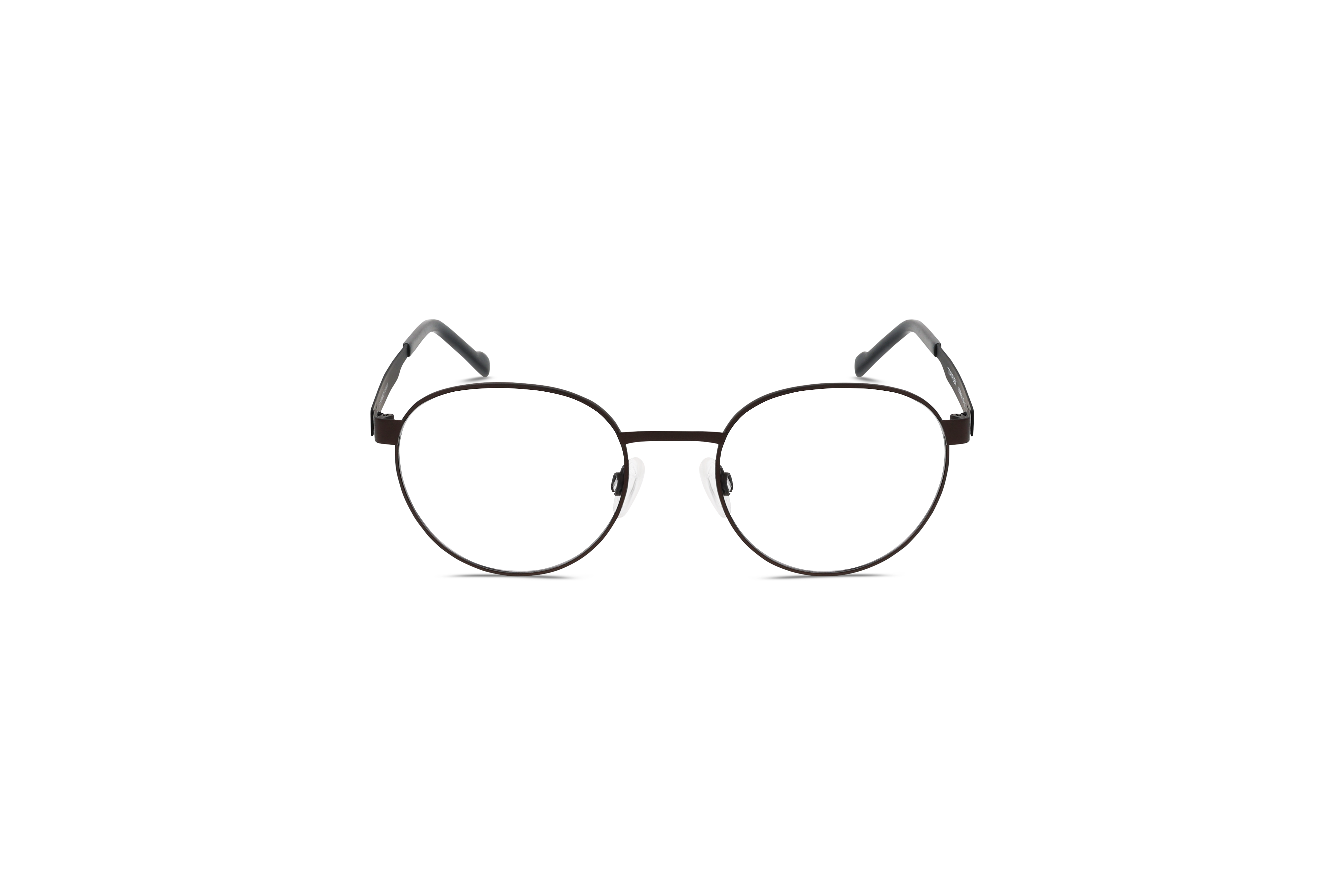 Titanflex 820998 Herren Brille mit und ohne Sehstärke / Braun / oval