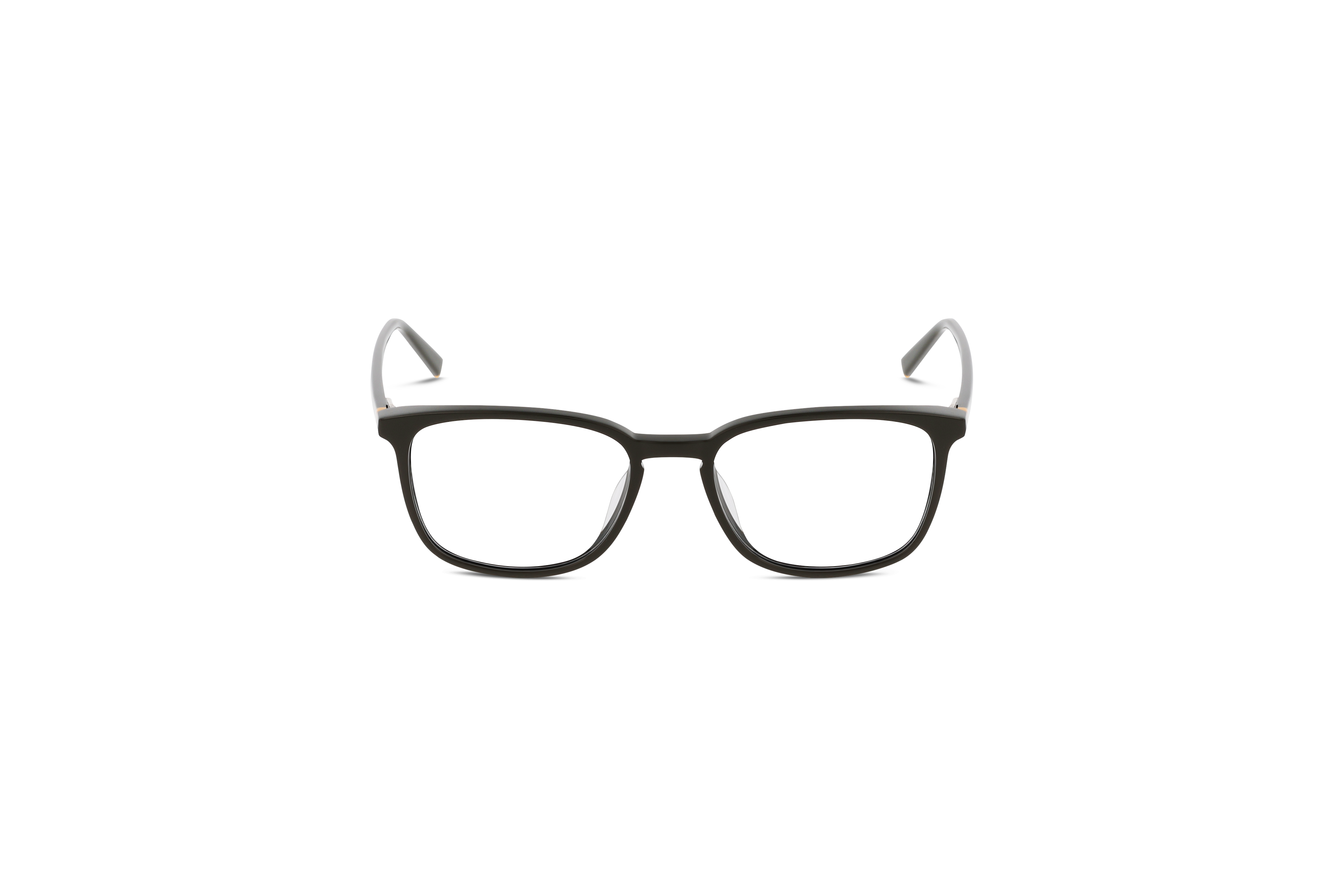 Die Brille Humphrey's 583184 in Grün auf weißem Hintergrund in Frontalansicht.