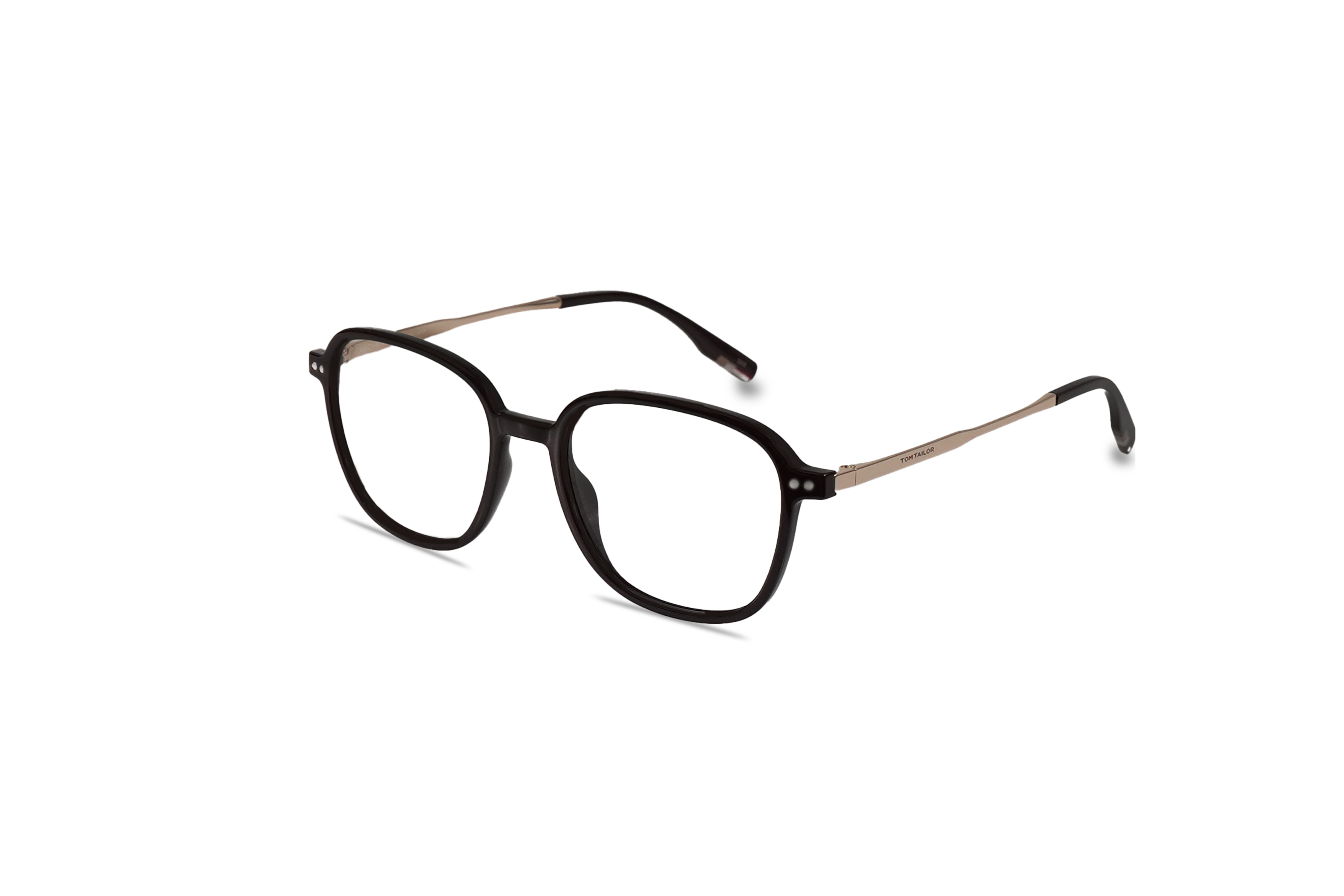 45° Ansicht der Brille Tom Tailor 671015 in Grau auf weißem Hintergrund.