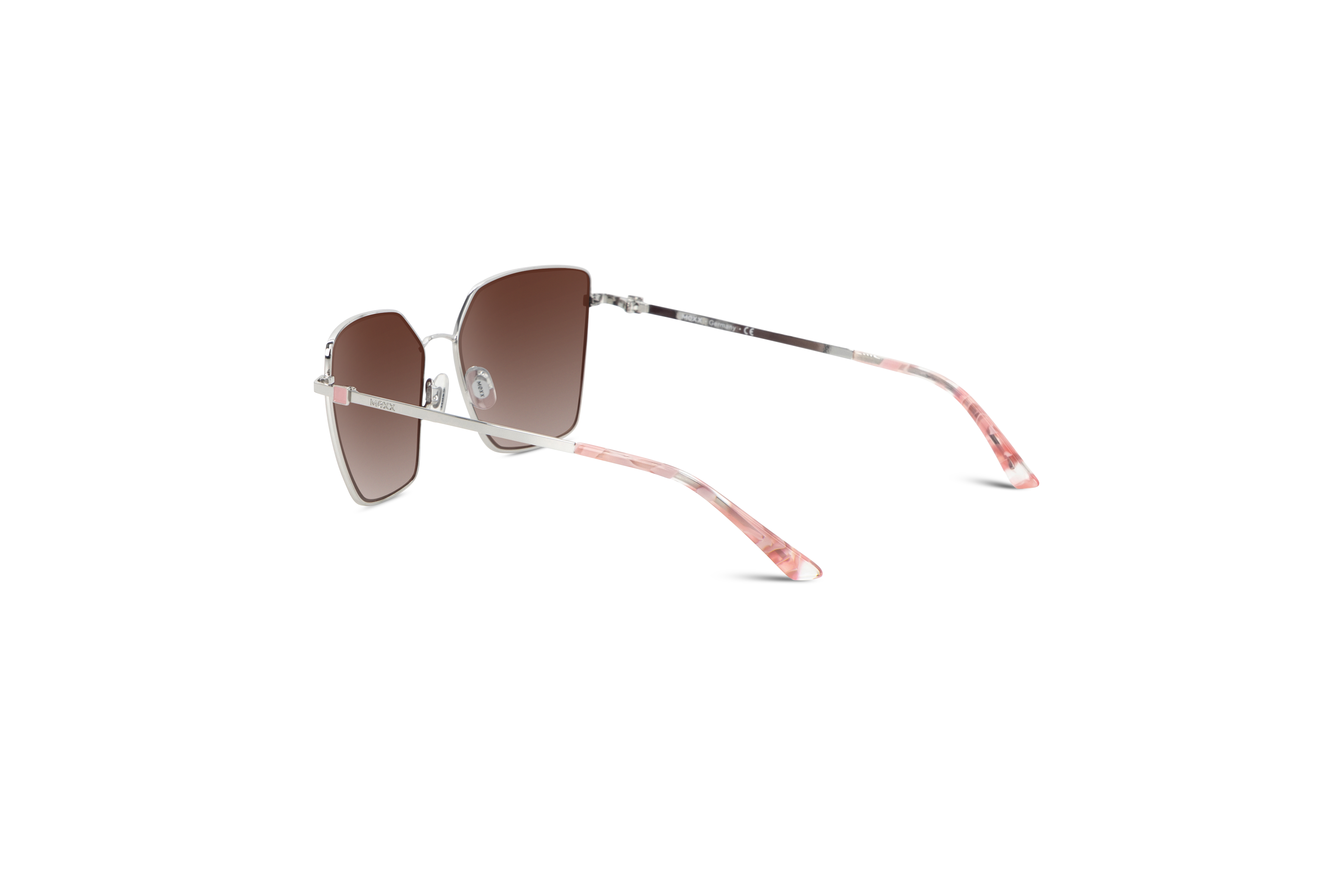 Die Sonnenbrille Mexx 6492 in Rot mit Innenansicht.