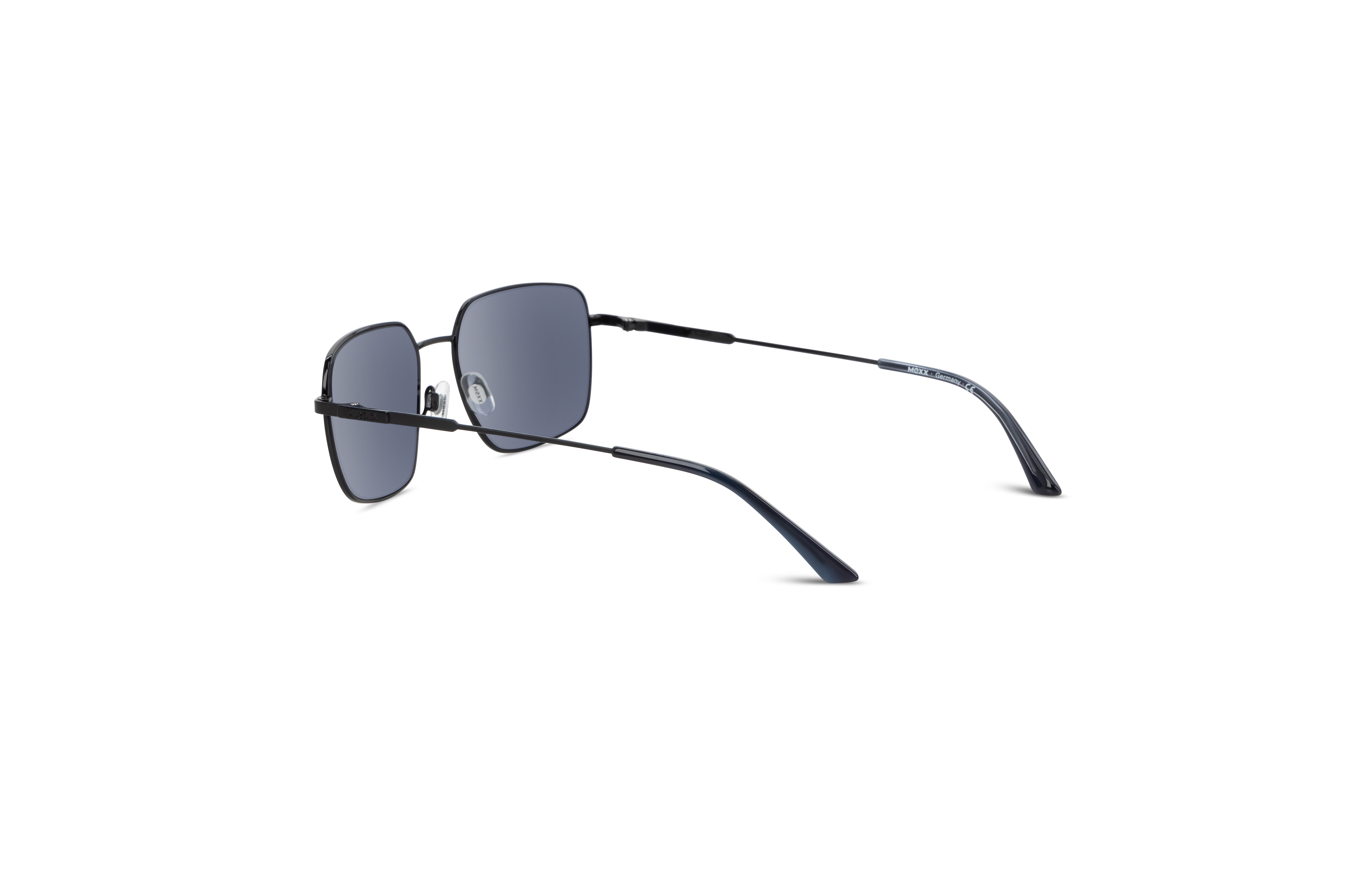 Die Sonnenbrille Mexx 6503 in Schwarz mit Innenansicht.
