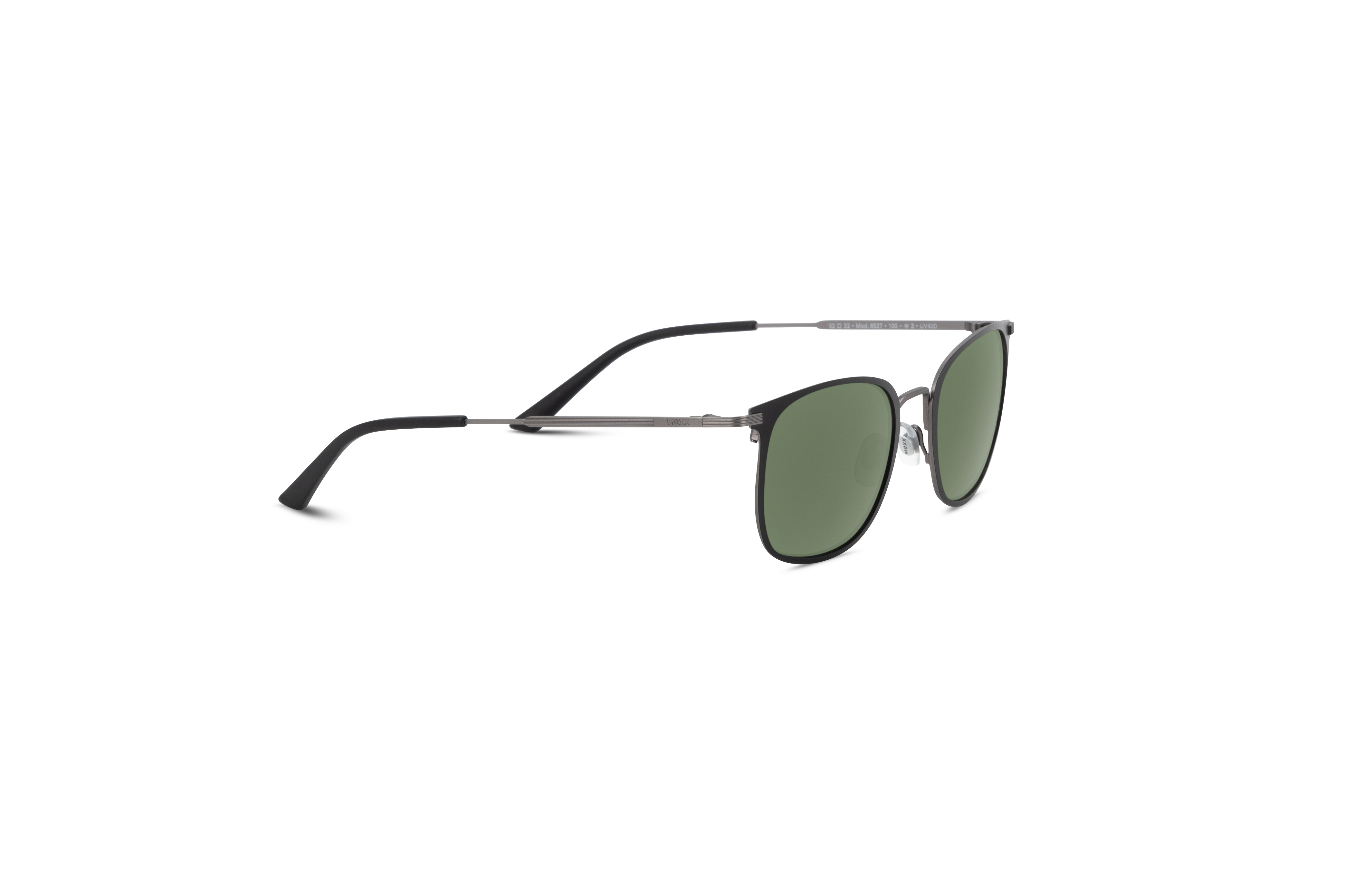 Die Sonnenbrille Mexx 6527 in Schwarz mit Seitenansicht.