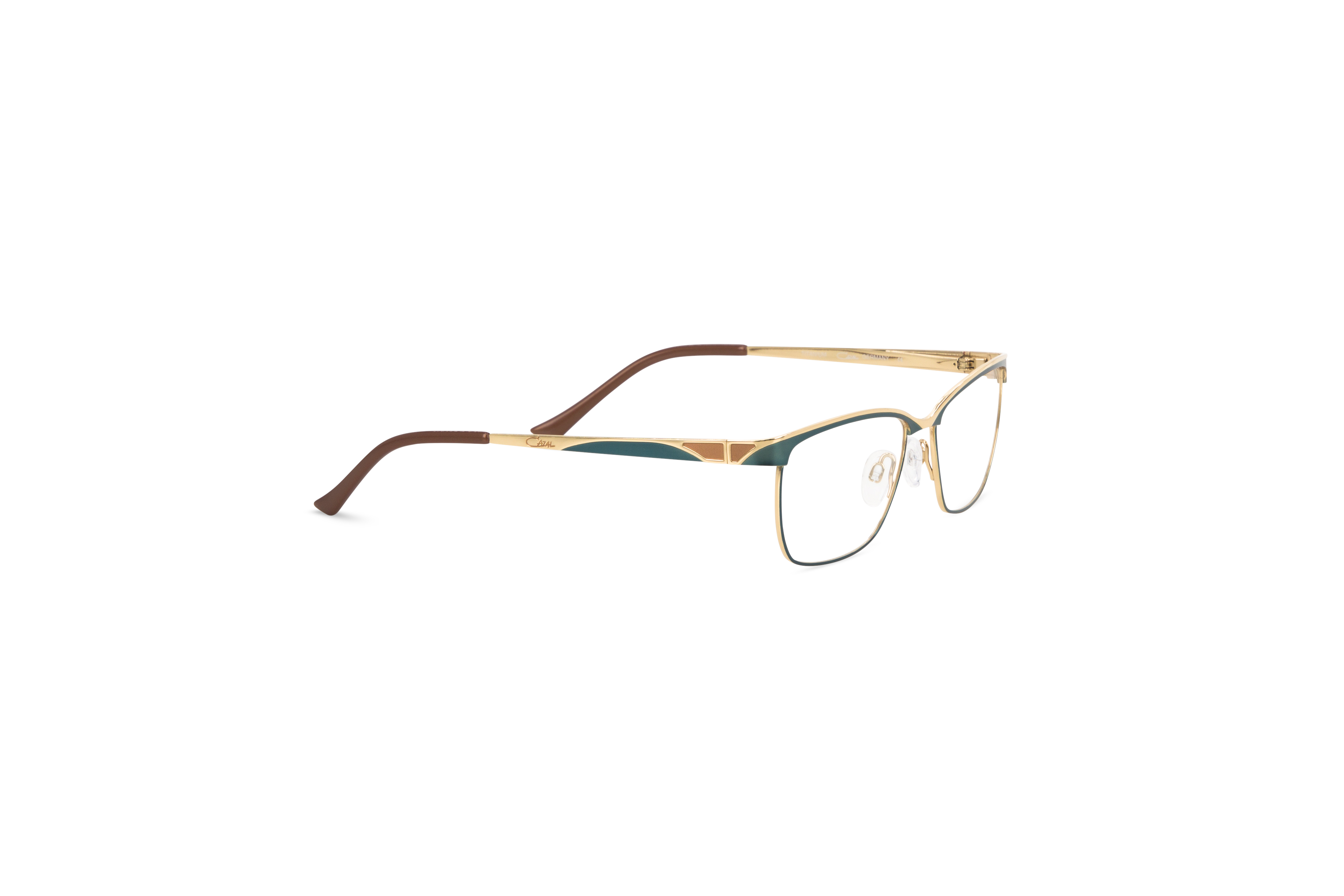 Die Brille Cazal 4254 in Mehrfarbig mit Seitenansicht.