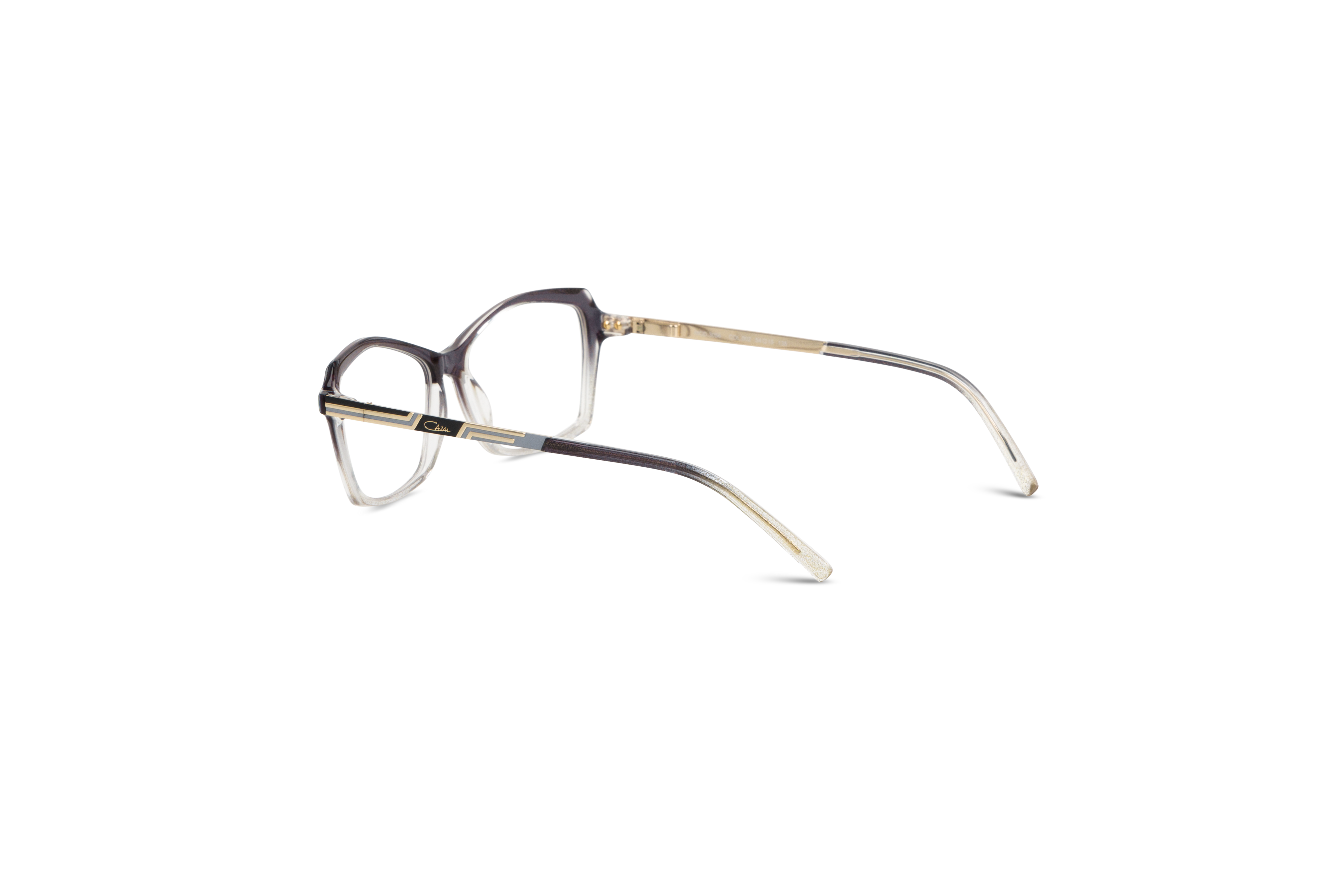 Die Brille Cazal 3056 in Transparent mit Innenansicht.