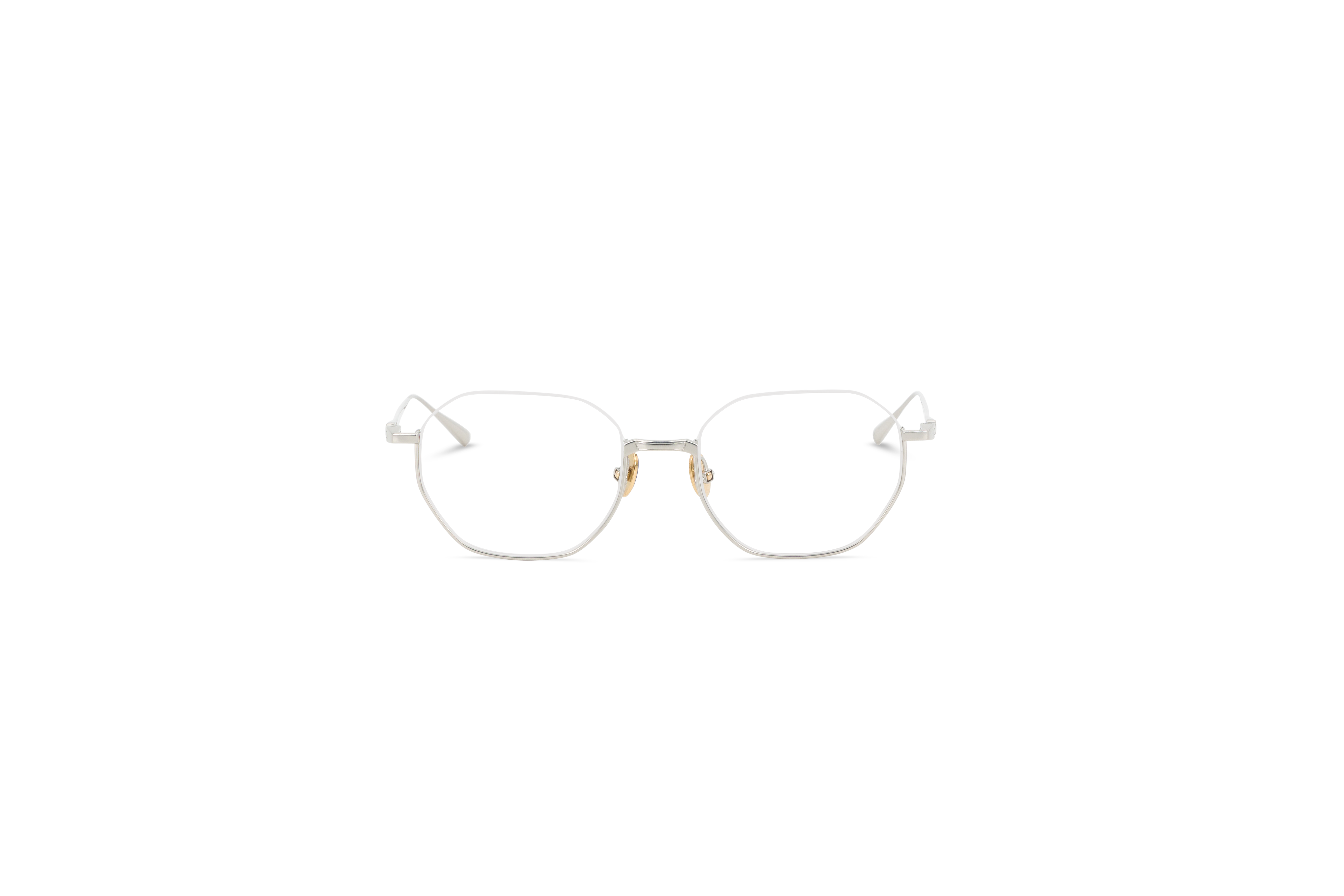 Die Brille Scotch & Soda 1003 in Mehrfarbig auf weißem Hintergrund in Frontalansicht.