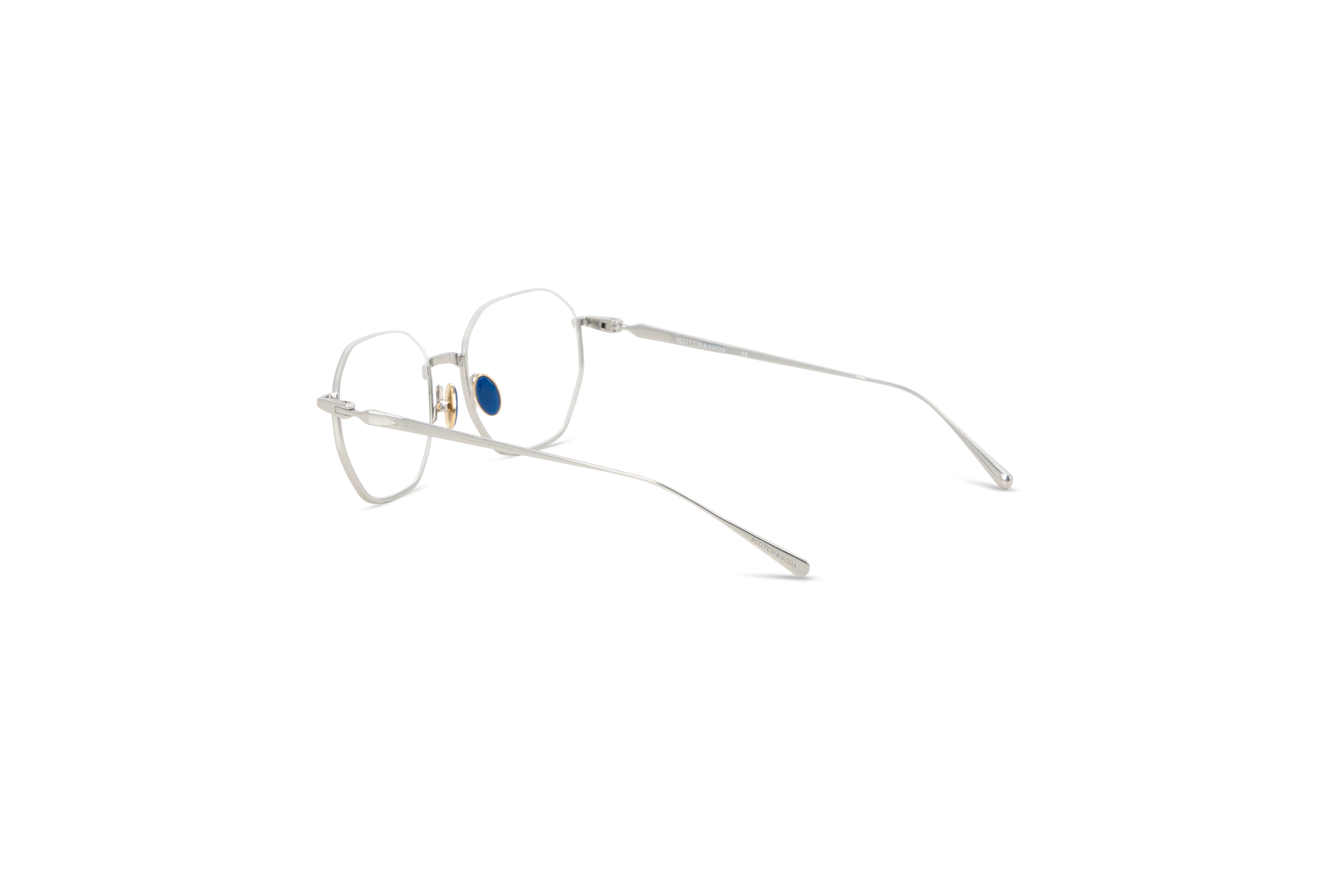 Die Brille Scotch & Soda 1003 in Mehrfarbig mit Innenansicht.