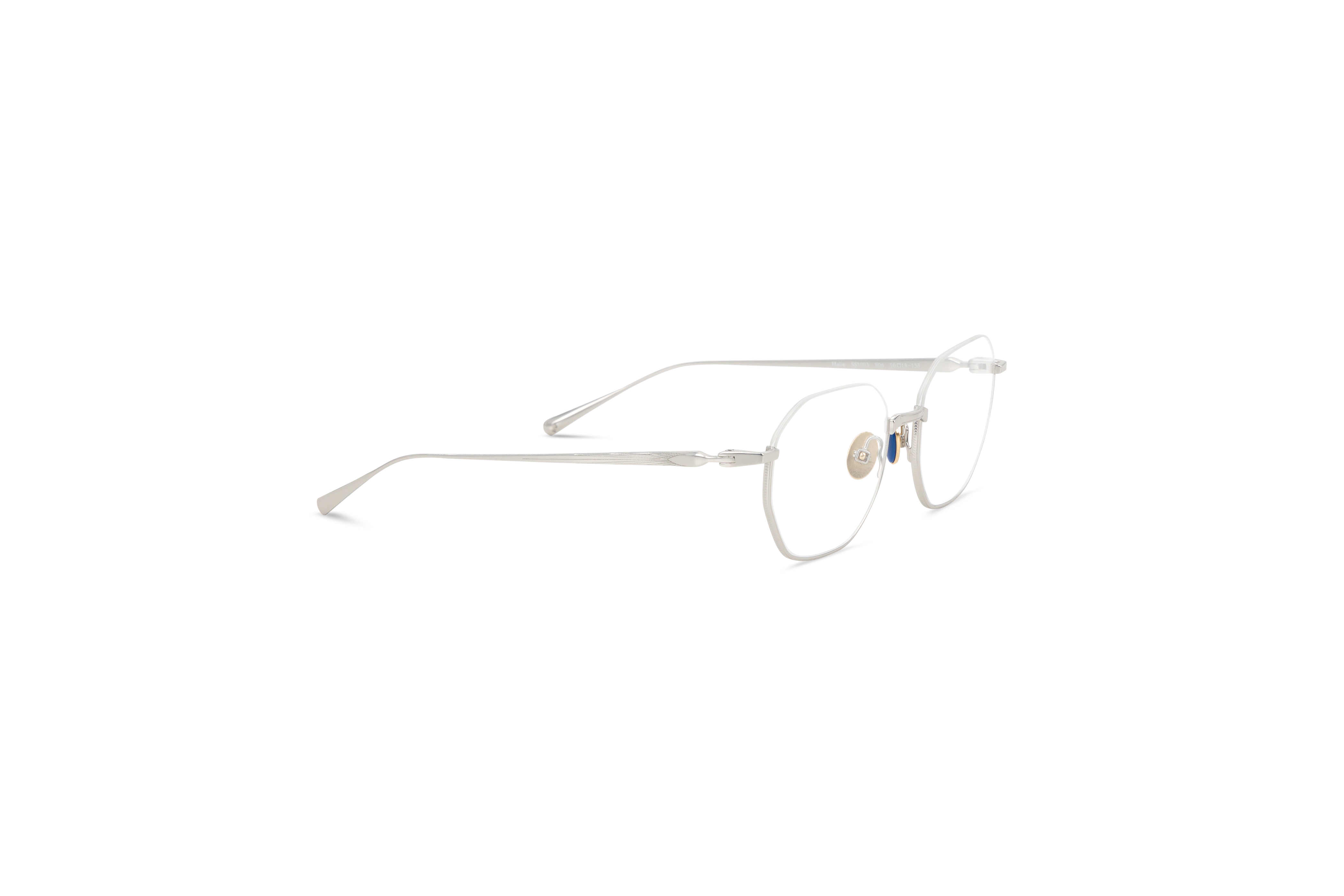 Die Brille Scotch & Soda 1003 in Mehrfarbig mit Seitenansicht.