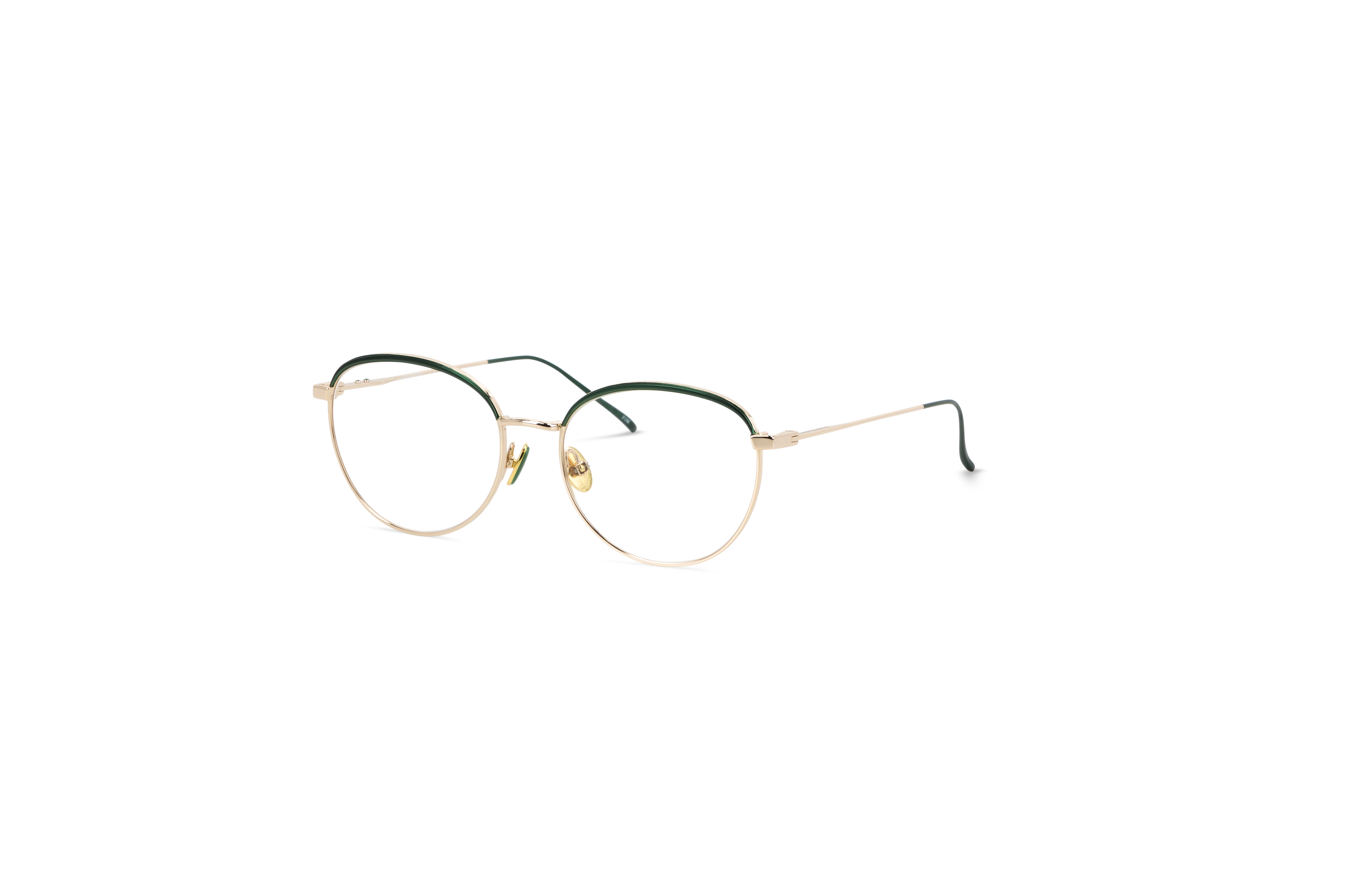 45° Ansicht der Brille Scotch & Soda 1002 in Mehrfarbig auf weißem Hintergrund.