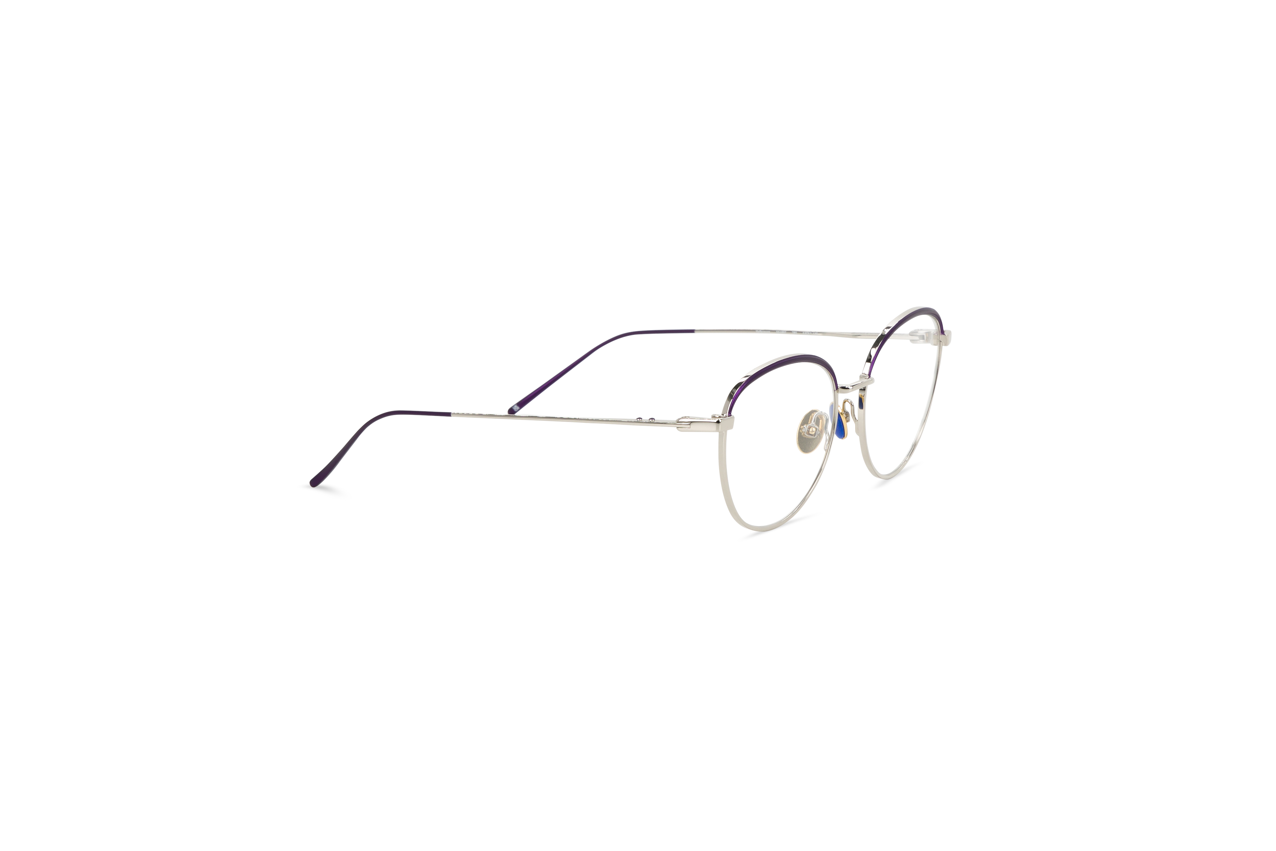 Die Brille Scotch & Soda 1002 in Mehrfarbig mit Seitenansicht.