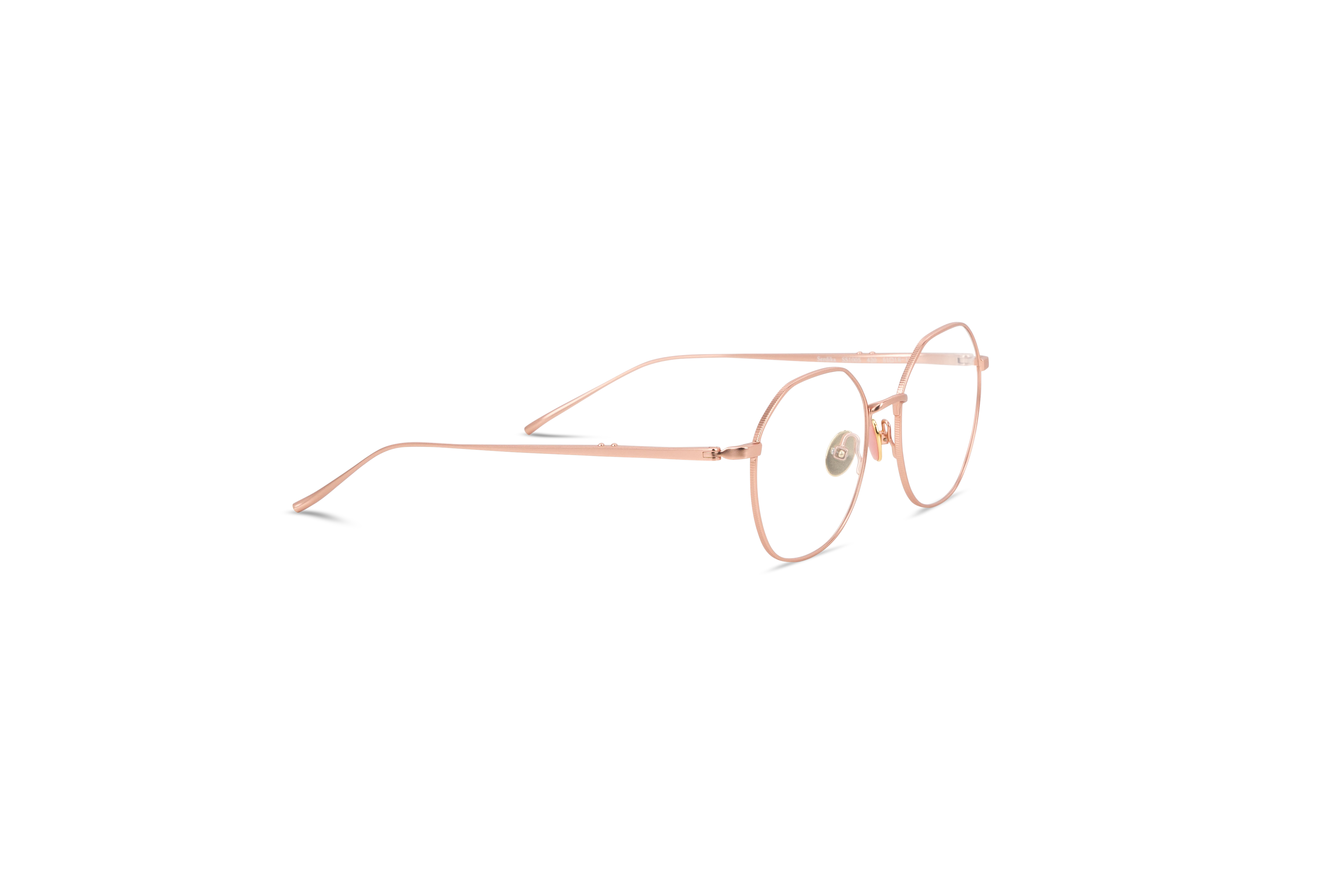 Die Brille Scotch & Soda 1005 in Mehrfarbig mit Seitenansicht.