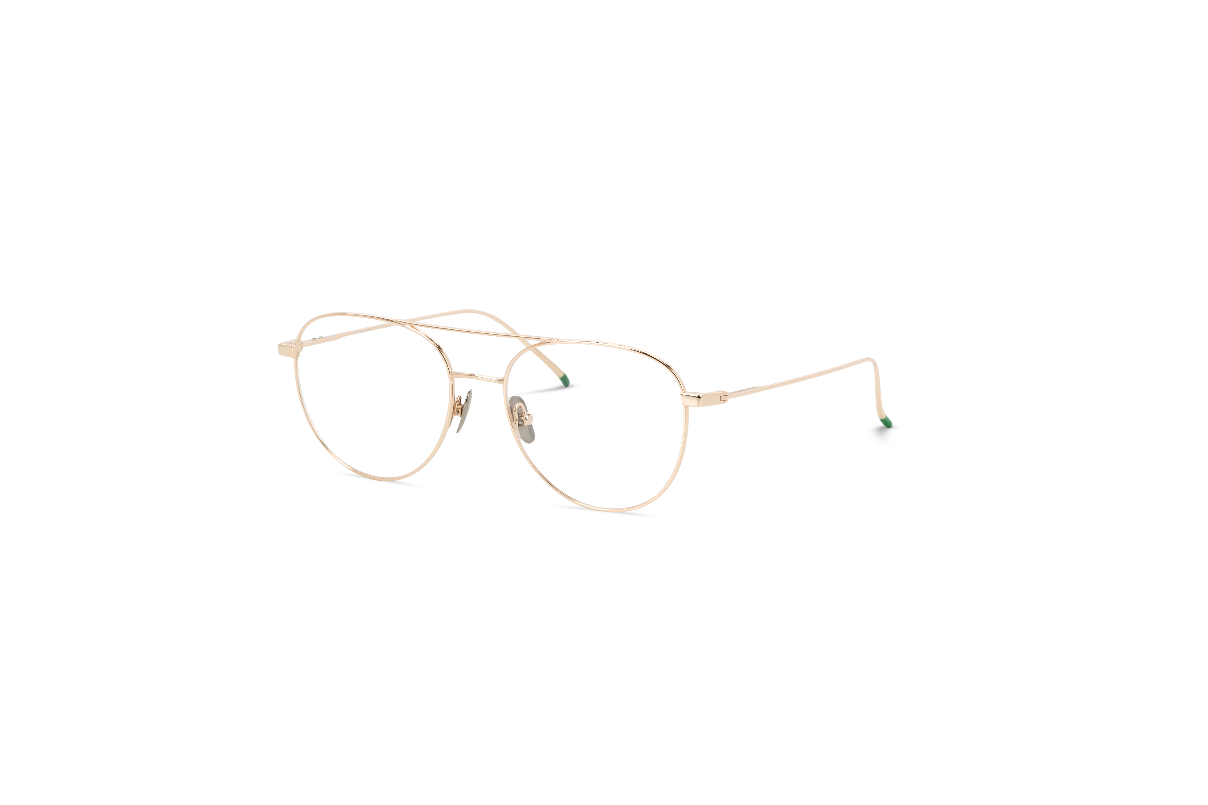 45° Ansicht der Brille Scotch & Soda 1007 in Mehrfarbig auf weißem Hintergrund.