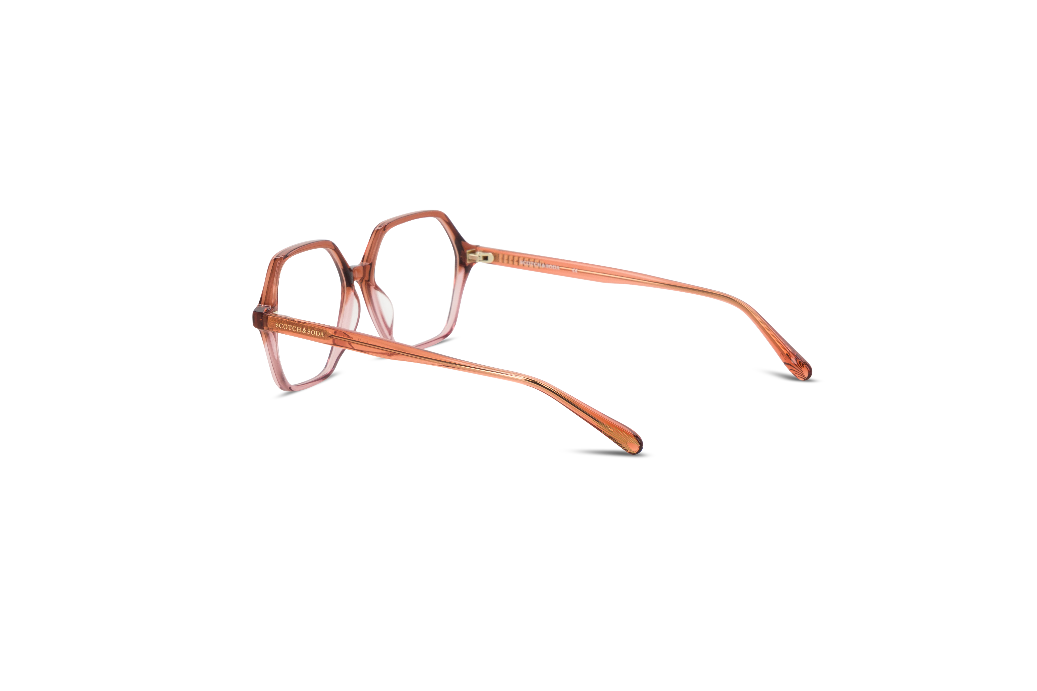 Die Brille Scotch & Soda 3014 in Mehrfarbig mit Innenansicht.