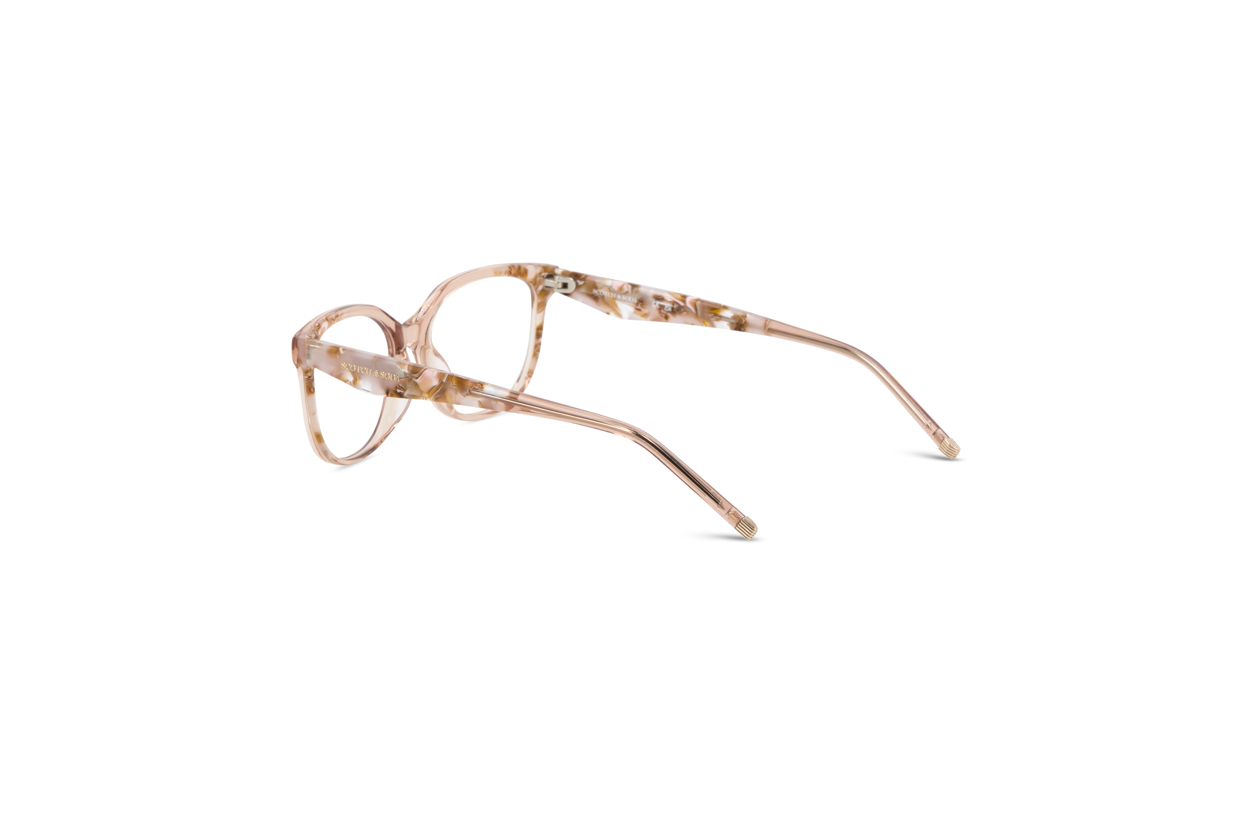 Die Brille Scotch & Soda 3022 in Mehrfarbig mit Innenansicht.