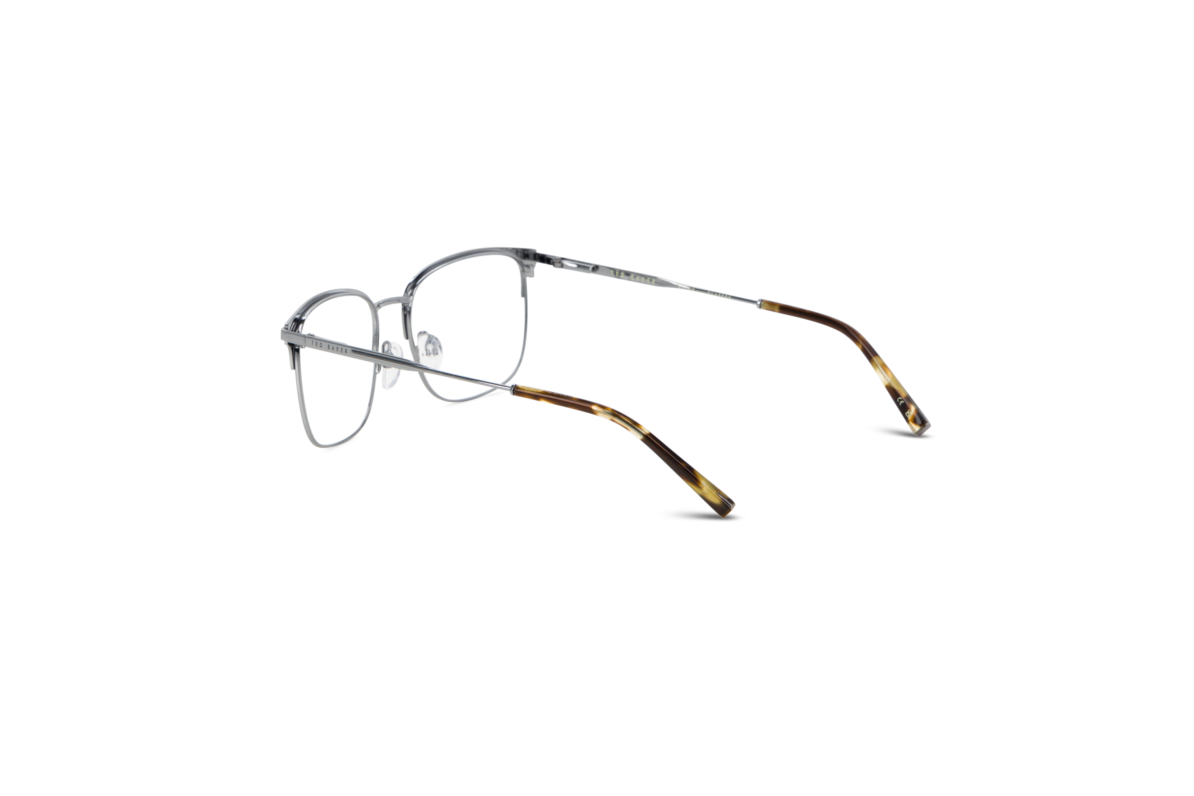 Die Brille Ted Baker 4343 in Grün mit Innenansicht.