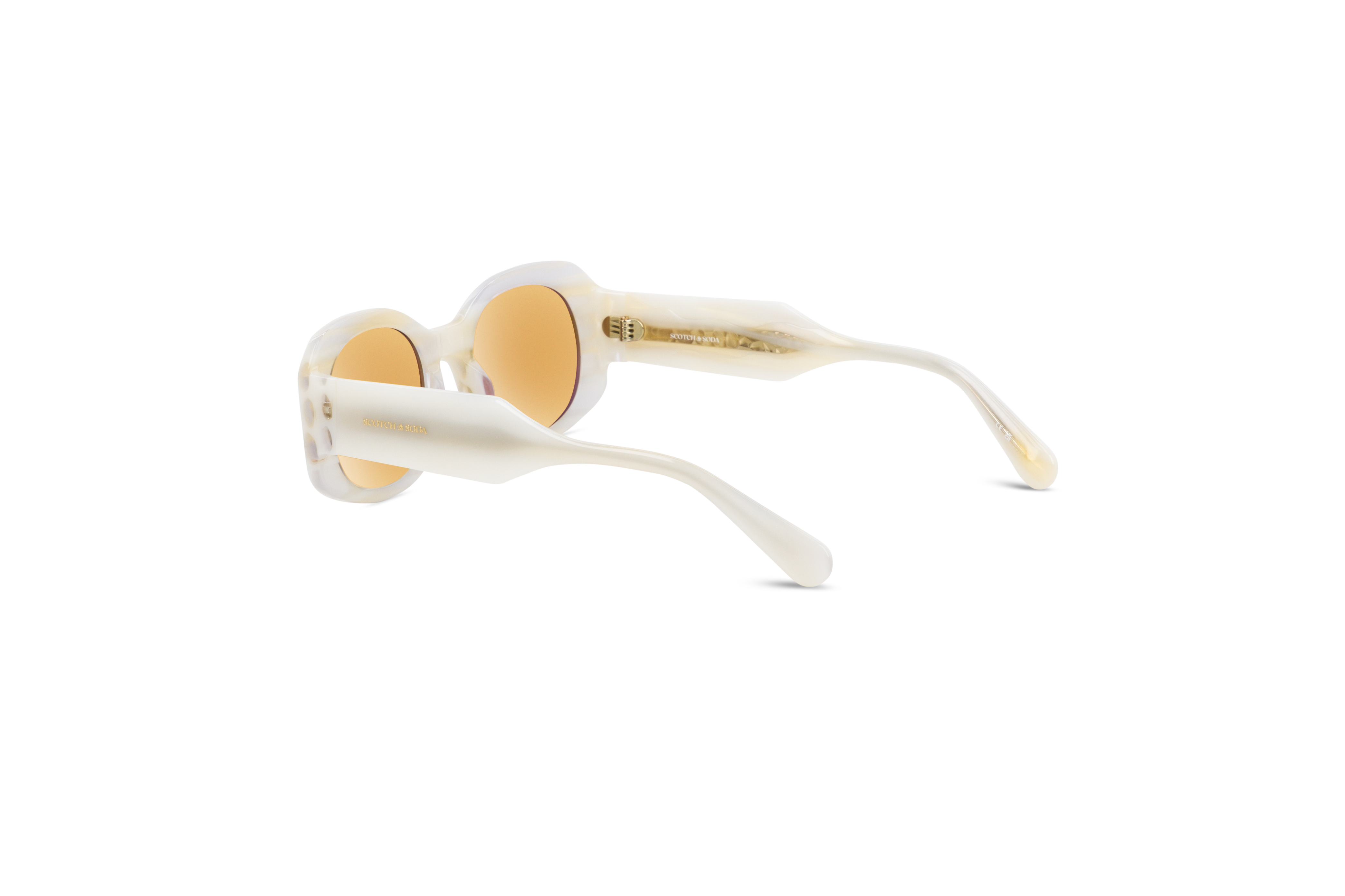 Die Sonnenbrille Scotch & Soda 7033 in Mehrfarbig mit Innenansicht.