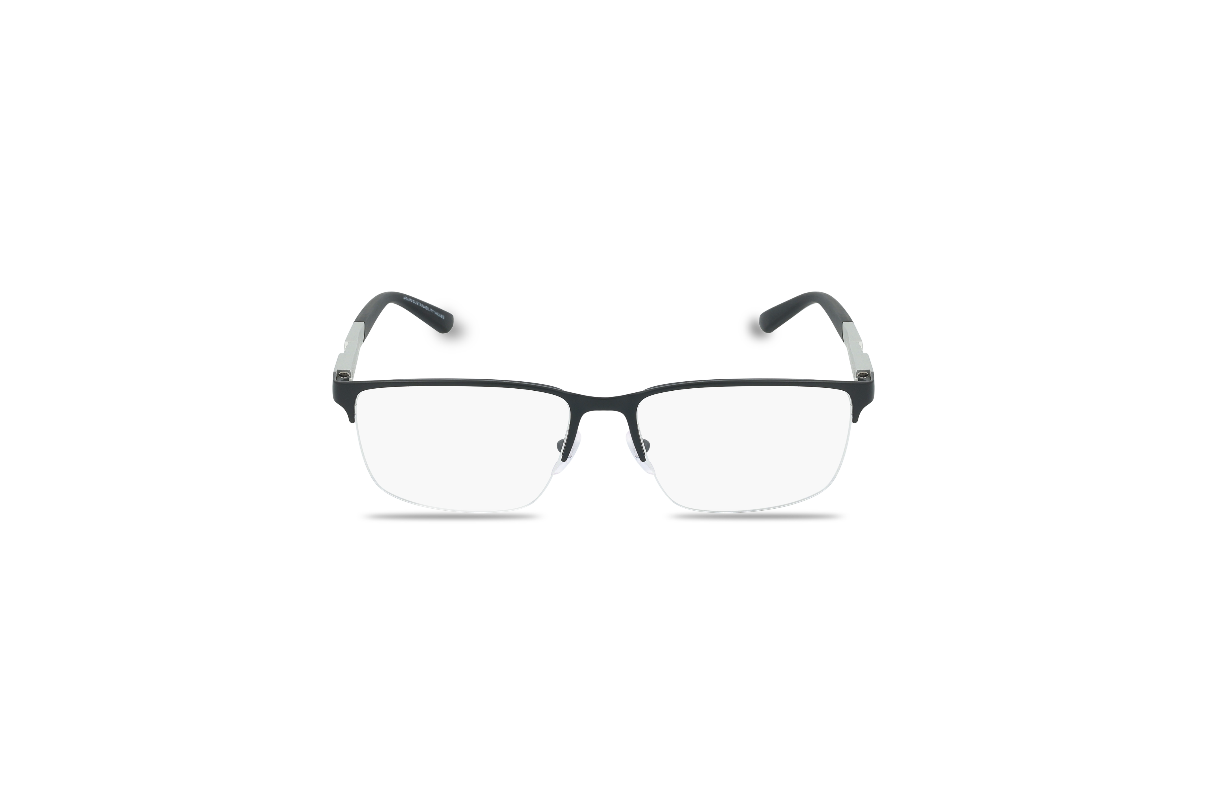 Emporio Armani EA1164 Herren Brille mit und ohne Sehstärke / Schwarz / rechteckig