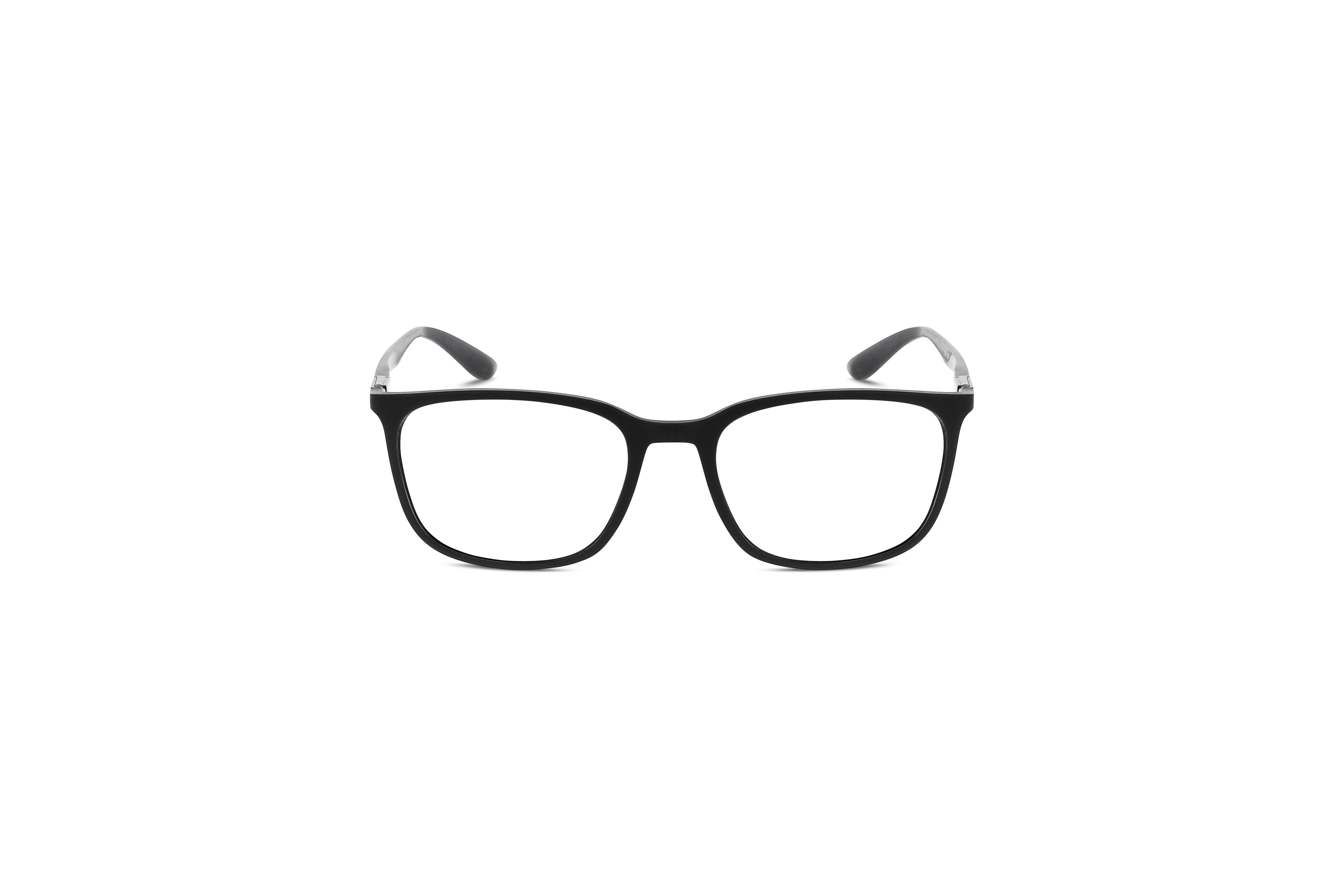 Ray - Ban Unisex Ray - Ban RX7199 5204 Optische Fassungen Spähen Schwarz Transparent Quadratisch Normal