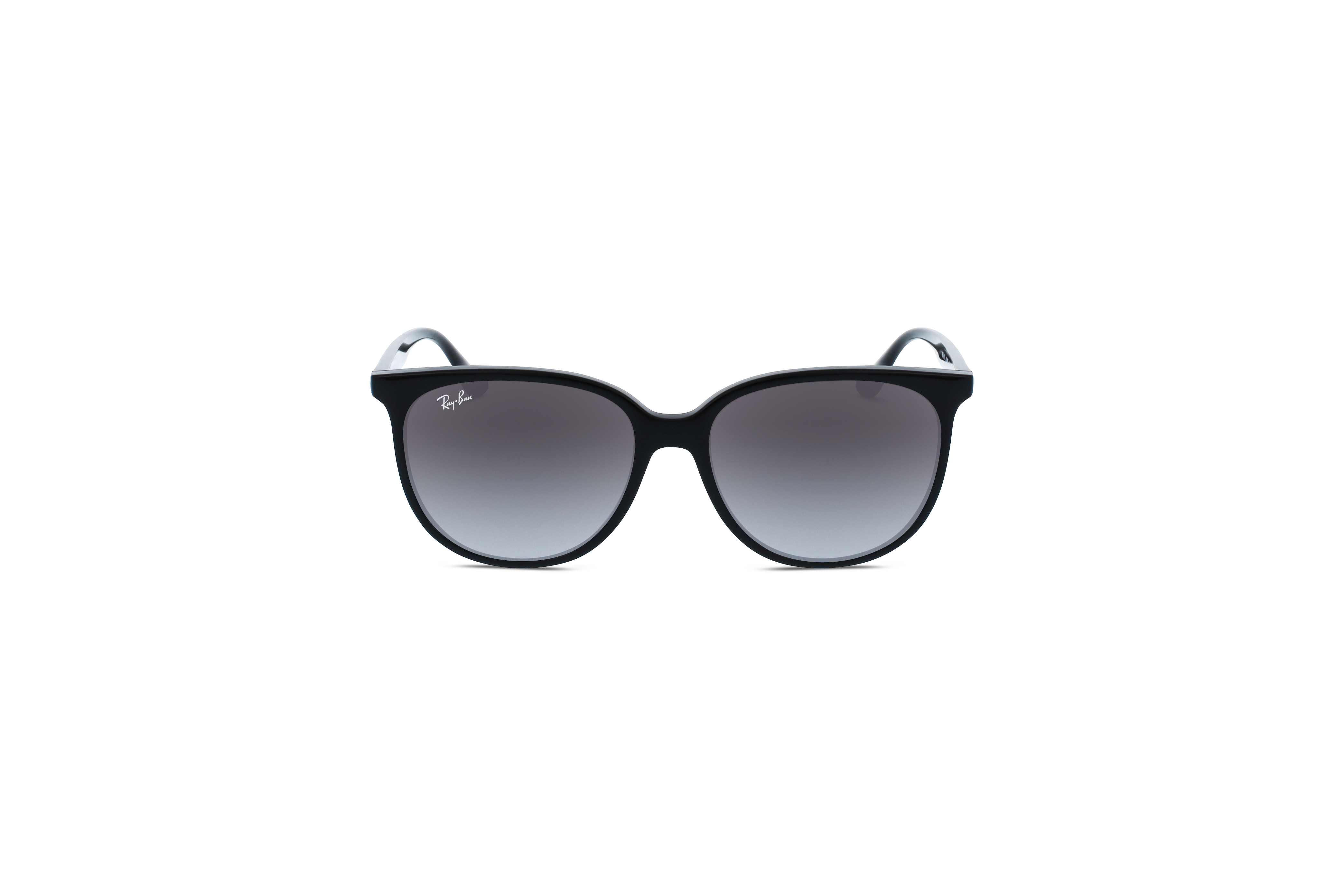 Ray-Ban RB4378 Damen Sonnenbrille mit und ohne Sehstärke / Schwarz / rechteckig