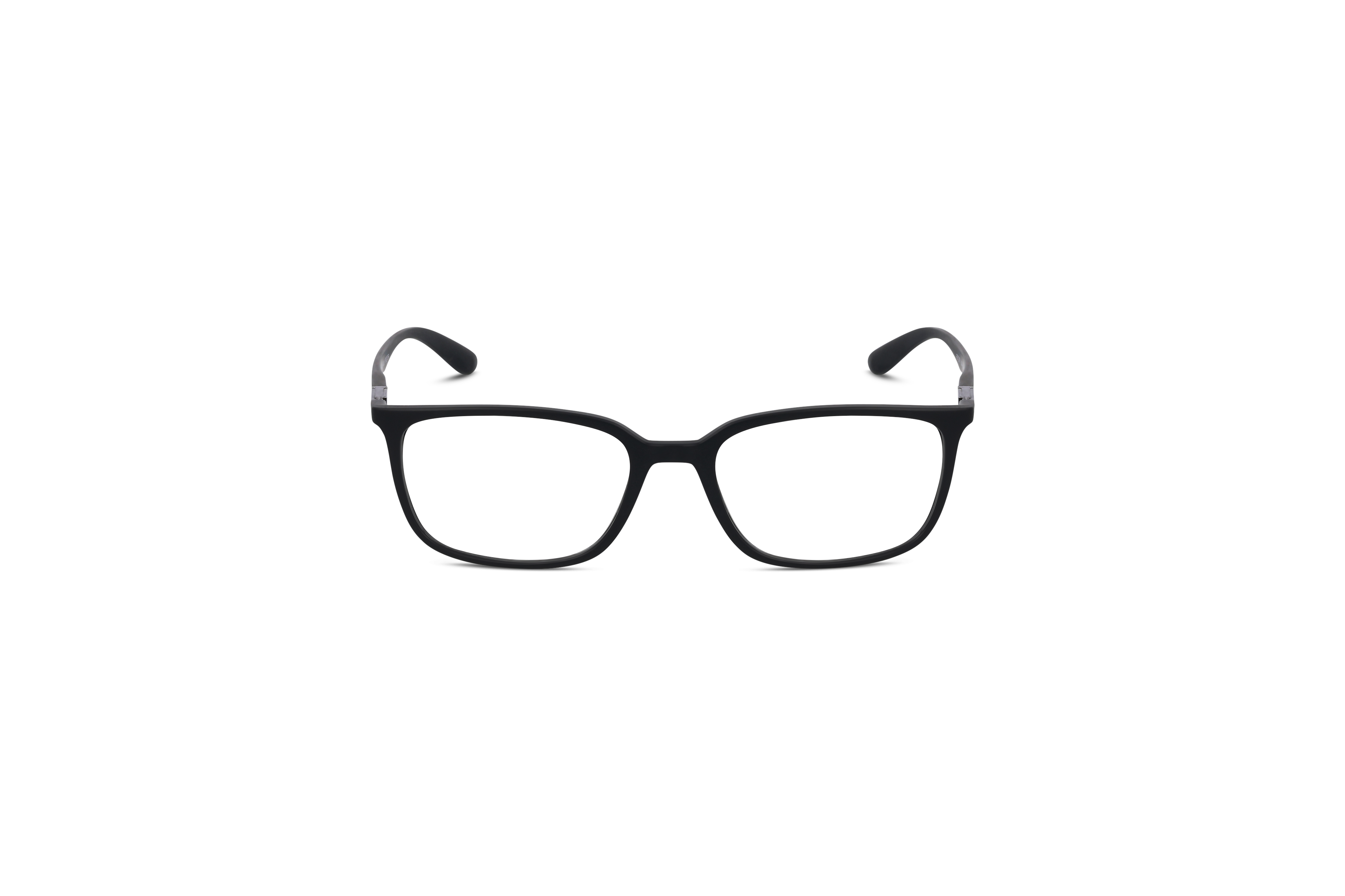 Ray-Ban RX7208 Unisex Brille mit und ohne Sehstärke / Schwarz / rechteckig