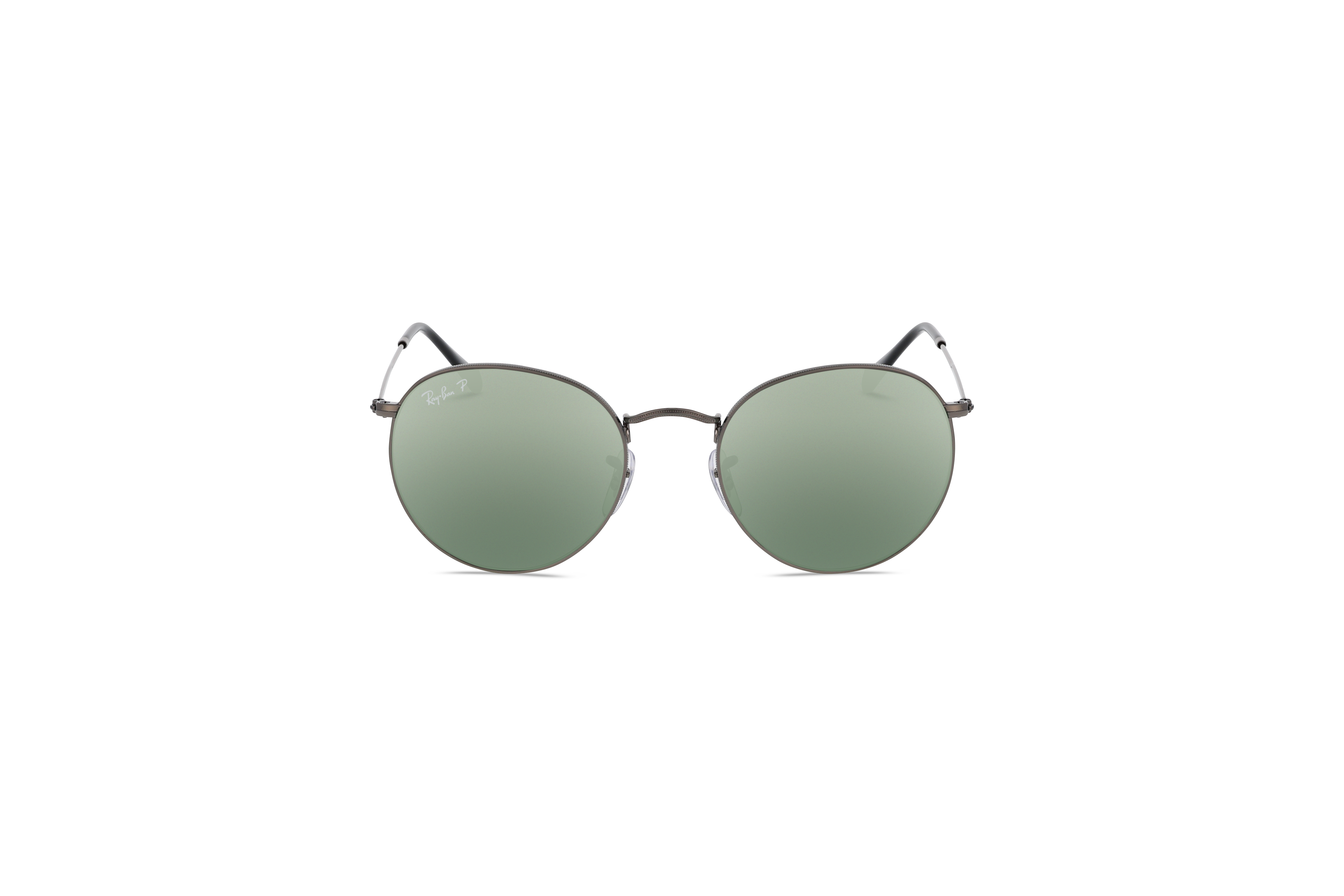 Ray-Ban RB3447 Herren Sonnenbrille mit und ohne Sehstärke / Metallisch / oval
